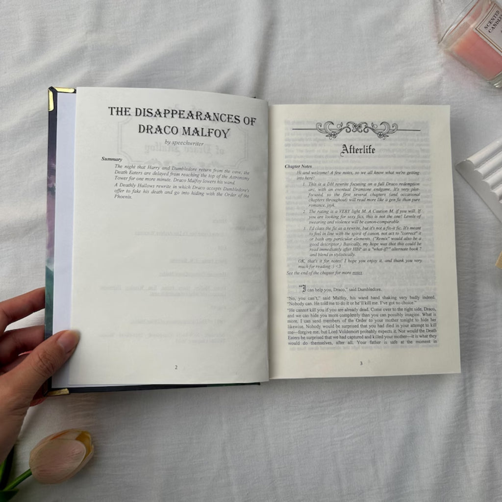 The Disappearances of Draco Malfoy Hardcover Book – Dramione Fantasy Mystery