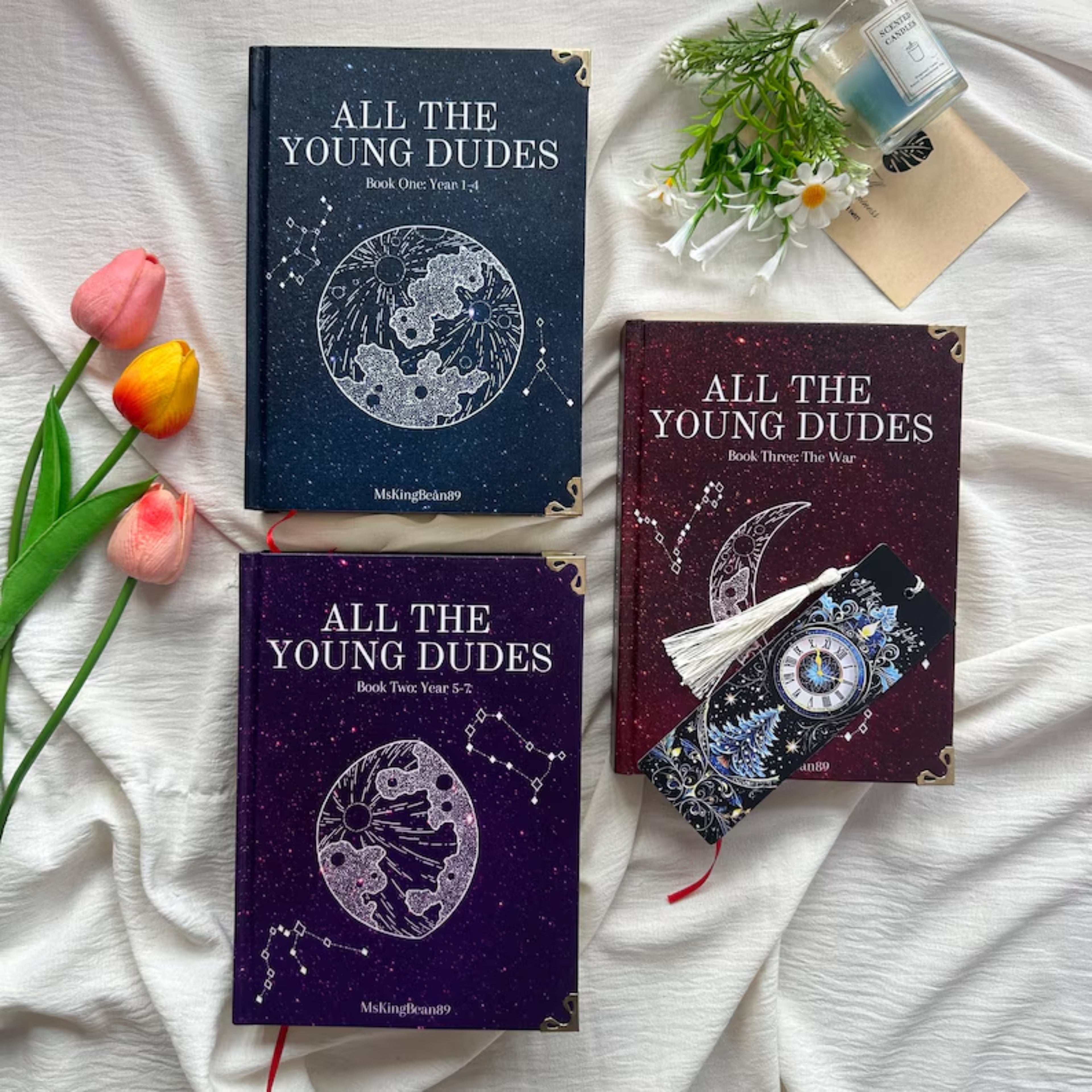 All the Young Dudes Series by MsKingBean89 – Dark Fantasy & Dramione-Inspired Fanfiction for Book Readers & BookTok Gift