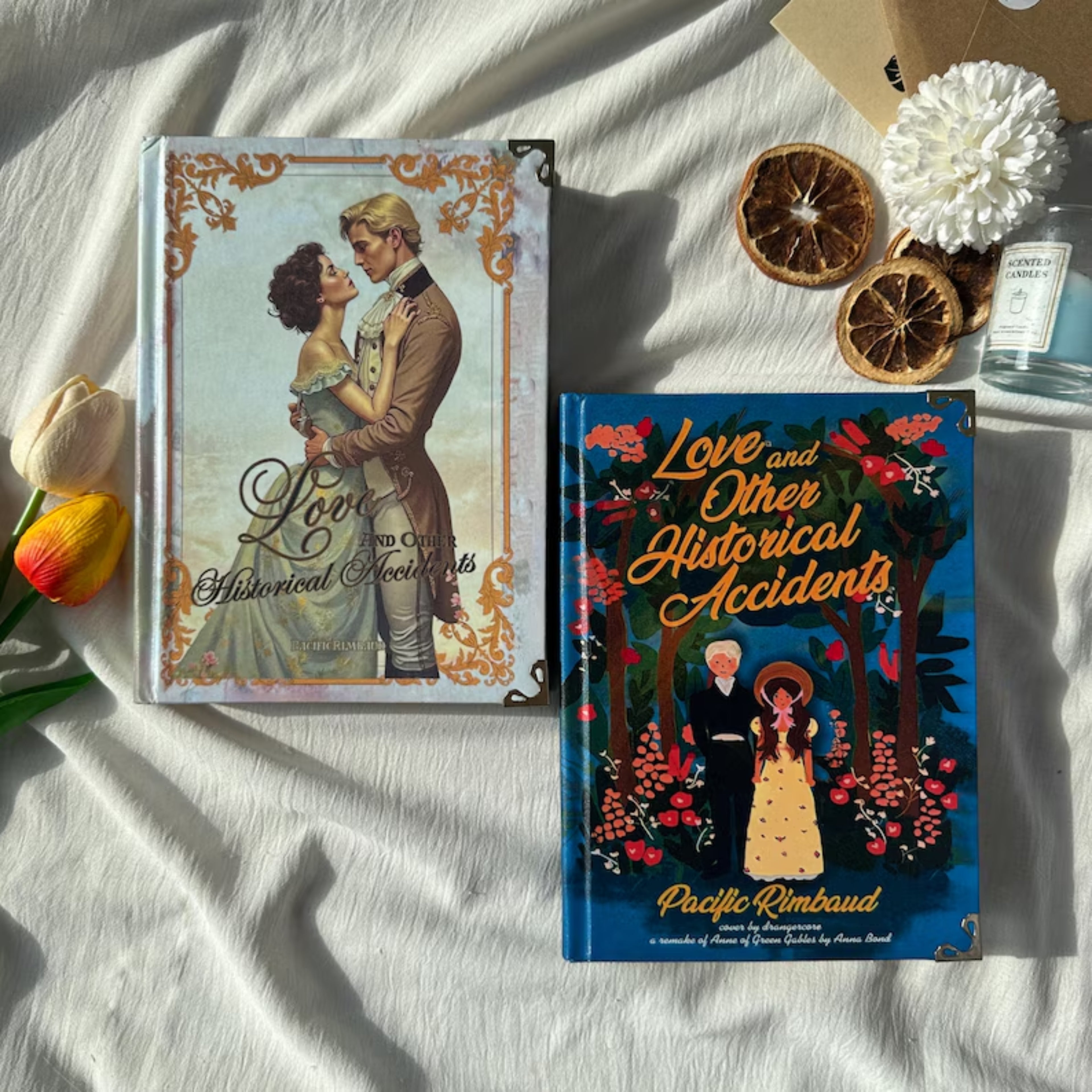 Love and Other Historical Accidents Complete Hardcover Journal Set – Romantic Historical Illustration Collection