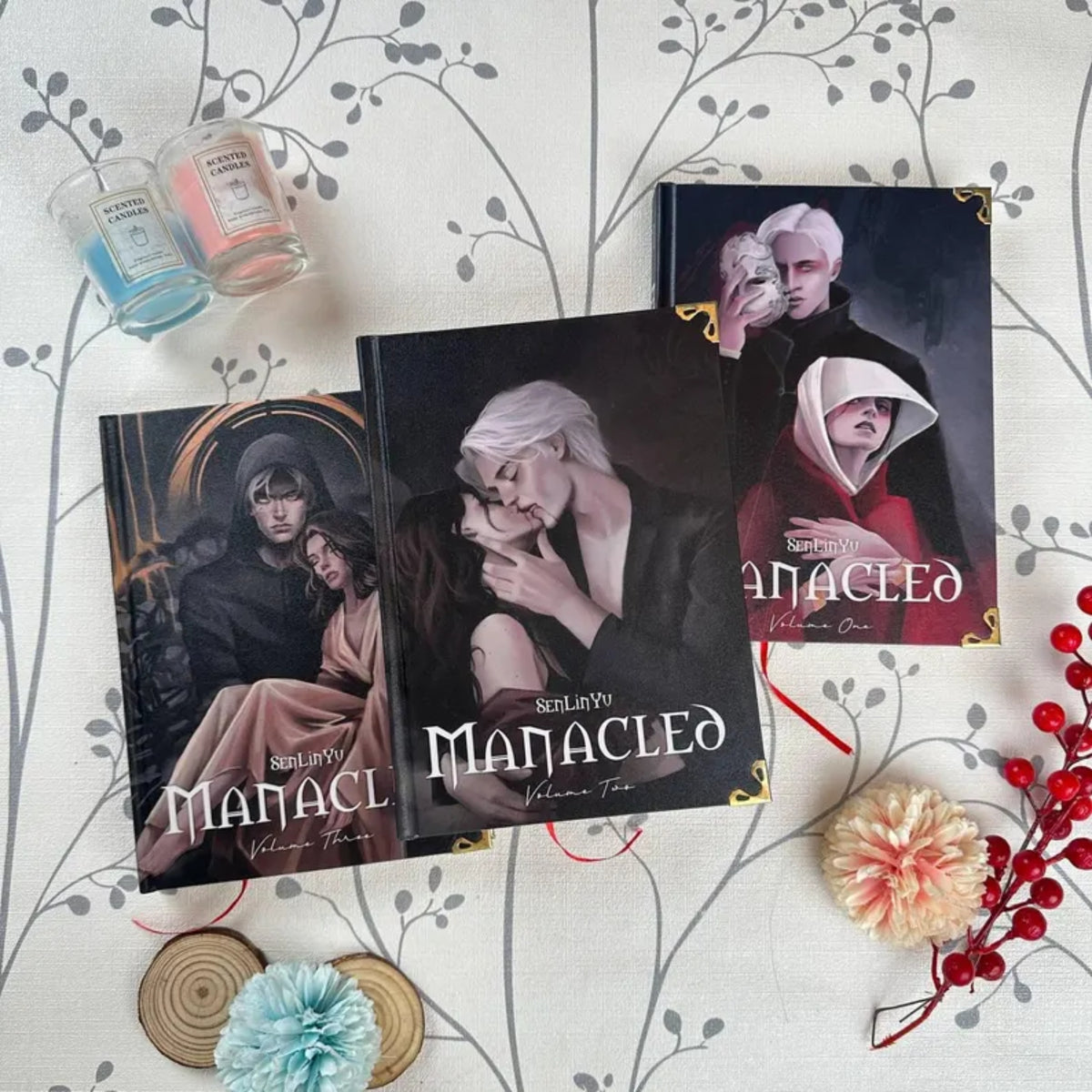 Manacled By Shenyulin Volume Set – Dramione Dark Romance Illustrated Hardcover Book Collection