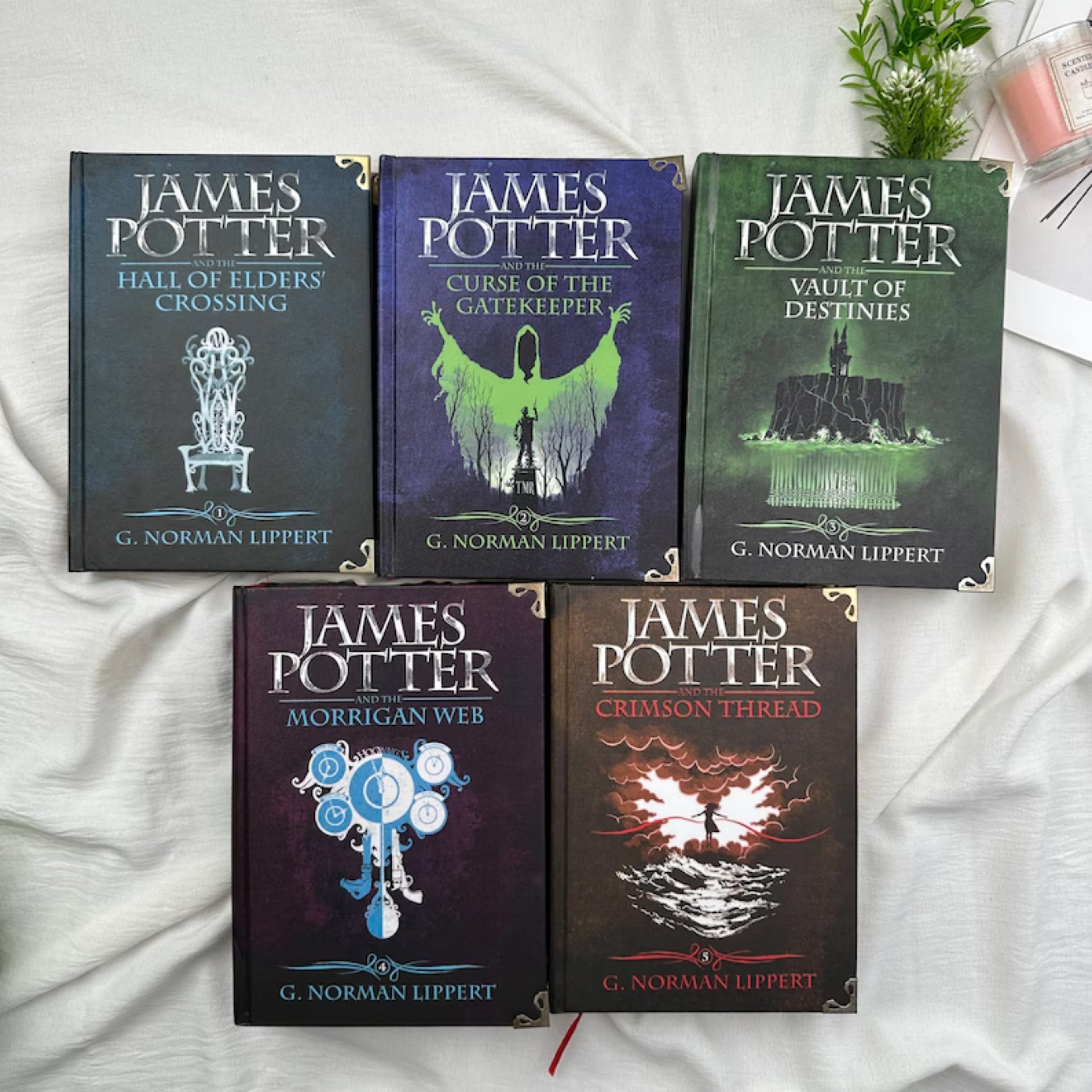James Potter Series by G. Norman Lippert – Dark Fantasy & Harry Potter-Inspired Fanfiction for Book Readers & BookTok Gift