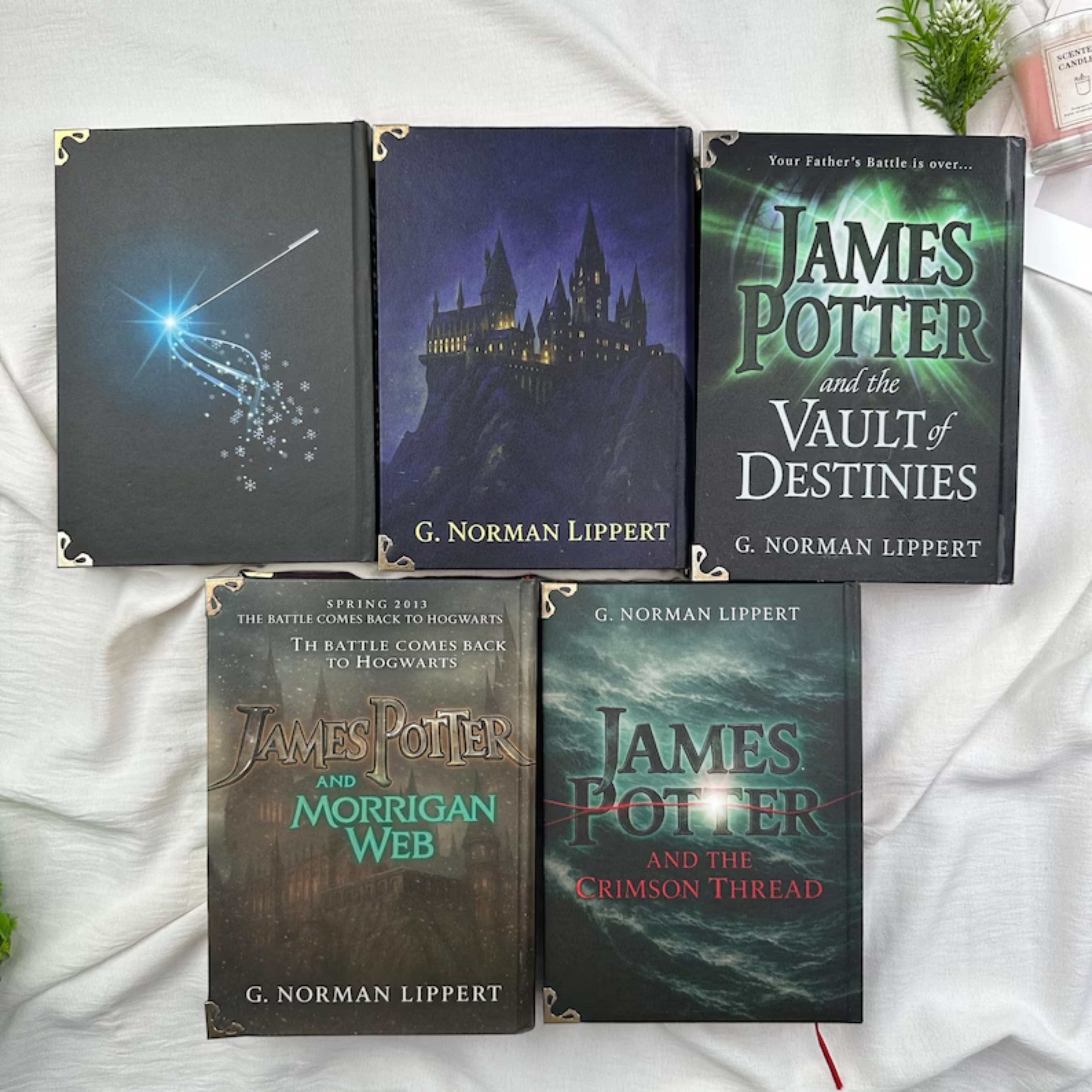 James Potter Series by G. Norman Lippert – Dark Fantasy & Harry Potter-Inspired Fanfiction for Book Readers & BookTok Gift