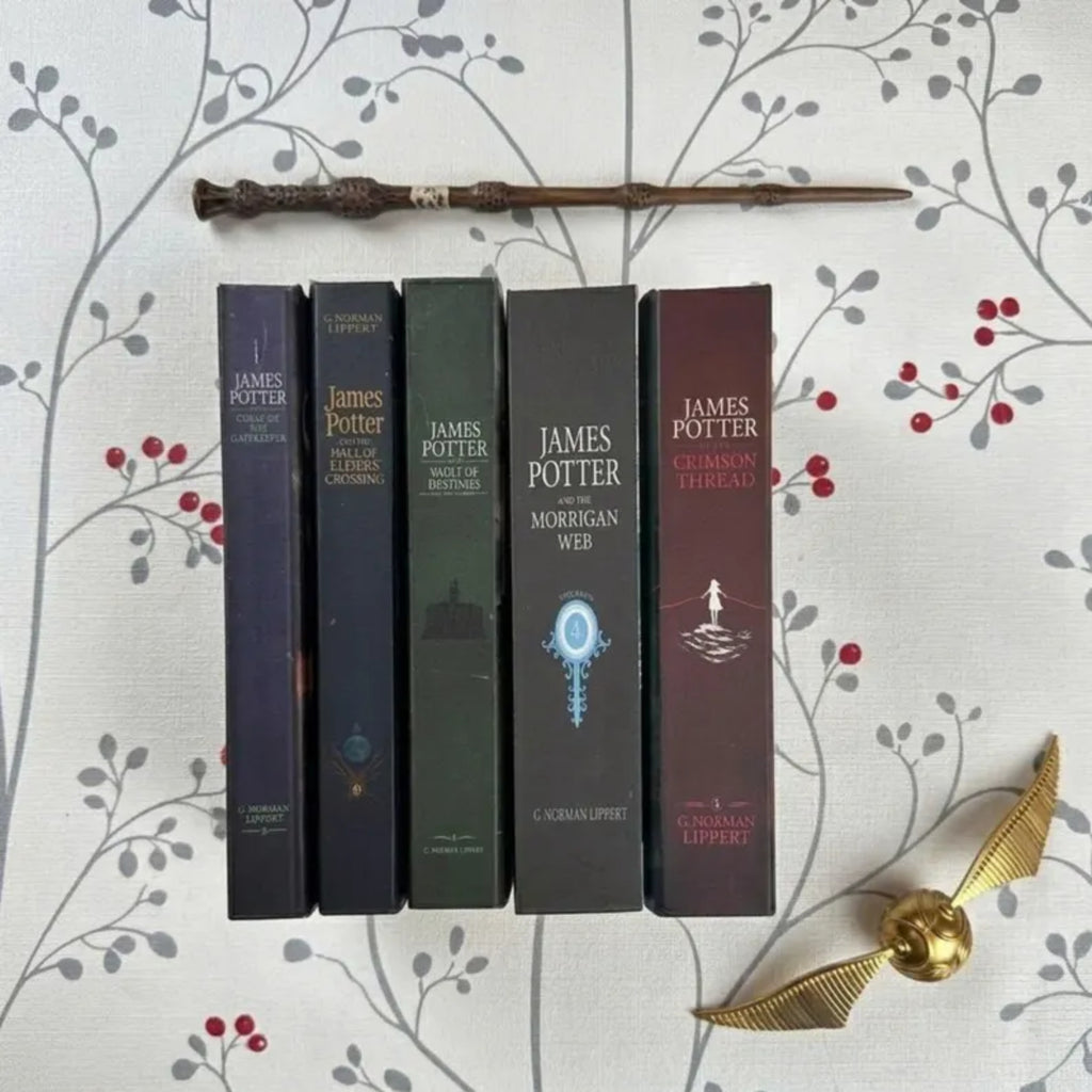 James Potter Fanfiction Hardcover Book Set – Magical Dark Academia Fantasy Series Collection, Adventure & Time Magic Collector Edition Bundle