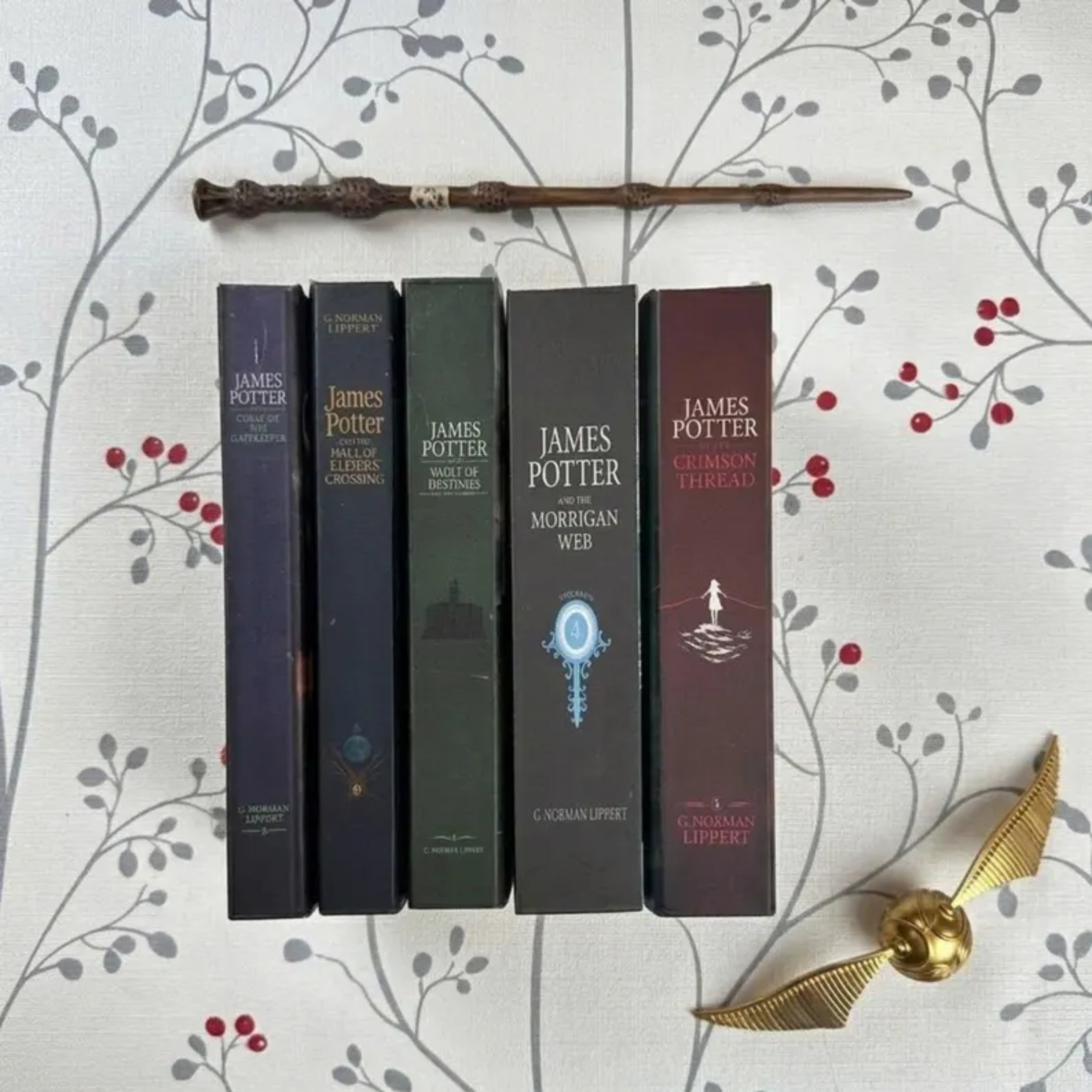 James Potter Fanfiction Hardcover Book Set – Magical Dark Academia Fantasy Series Collection, Adventure & Time Magic Collector Edition Bundle