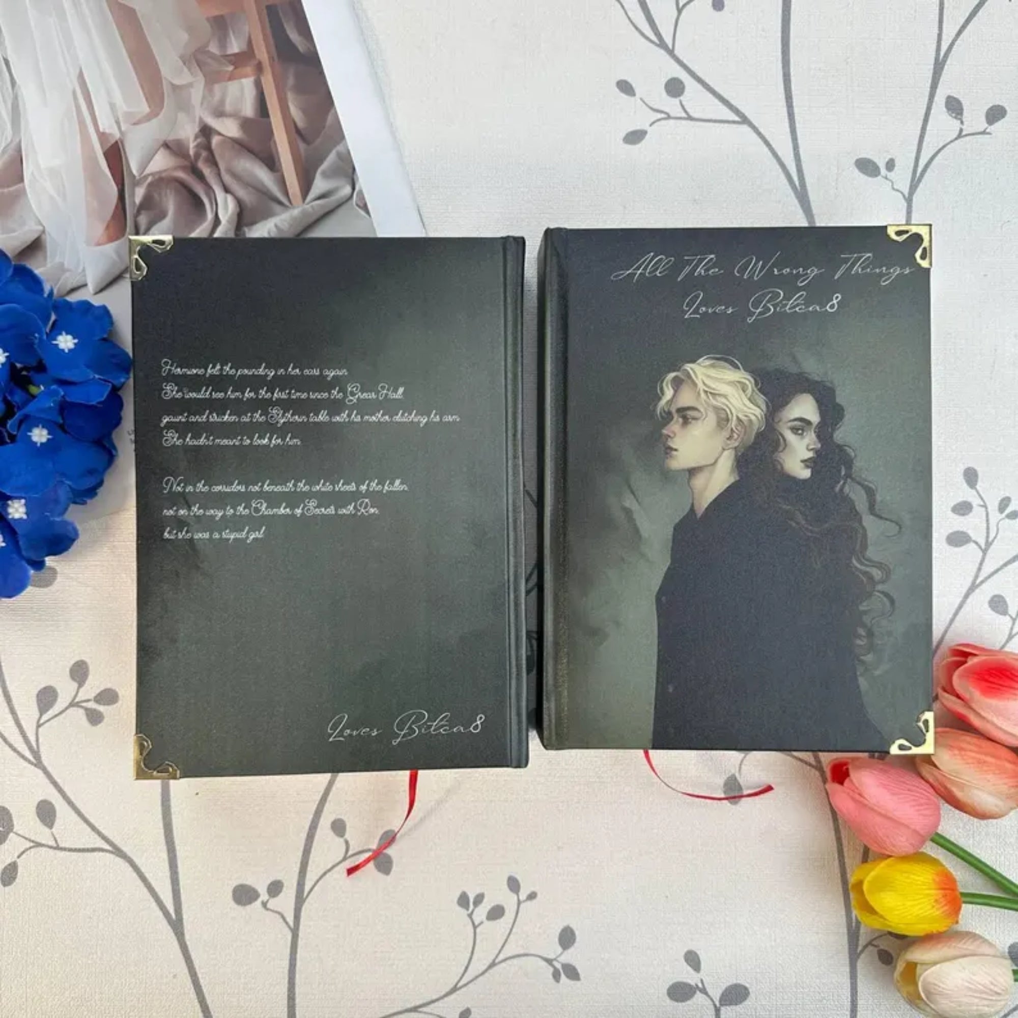 The Right Things to Do & The Auction – Illustrated Hardcover Book Set, Romantic & Dark Fantasy Art