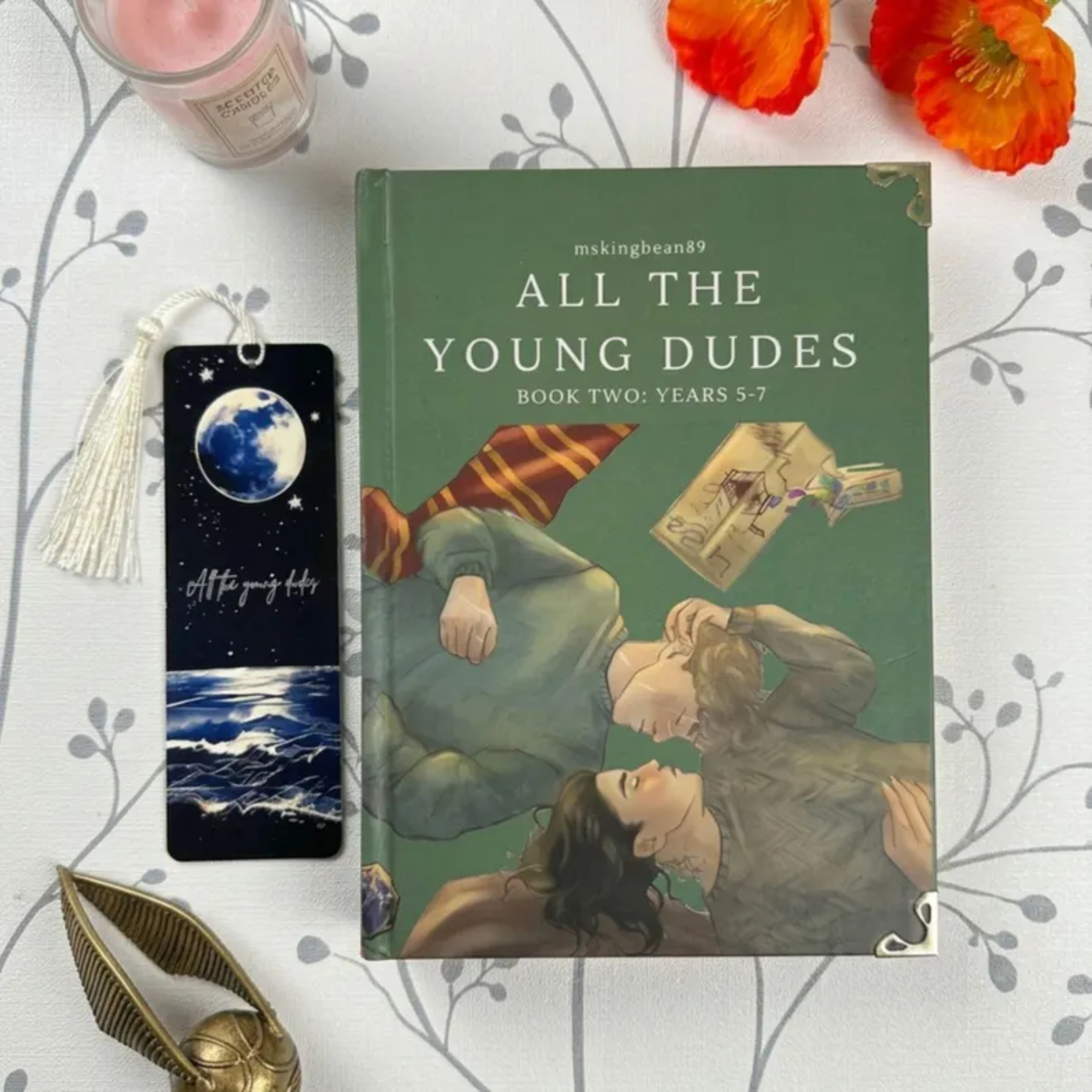 All The Young Dudes Book Set – Hardcover Fanfiction Series Collection, Complete YA School Drama & Romance Bundle, Aesthetic Collector Edition