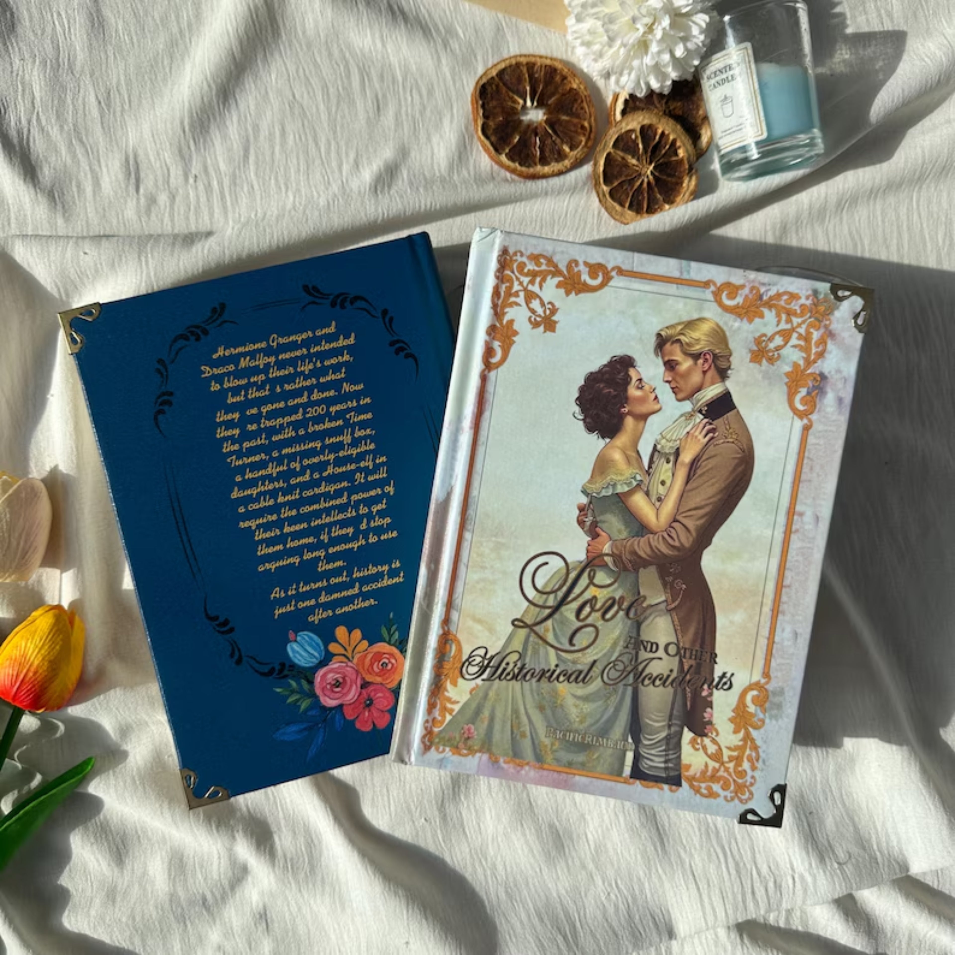 Love and Other Historical Accidents Complete Hardcover Journal Set – Romantic Historical Illustration Collection