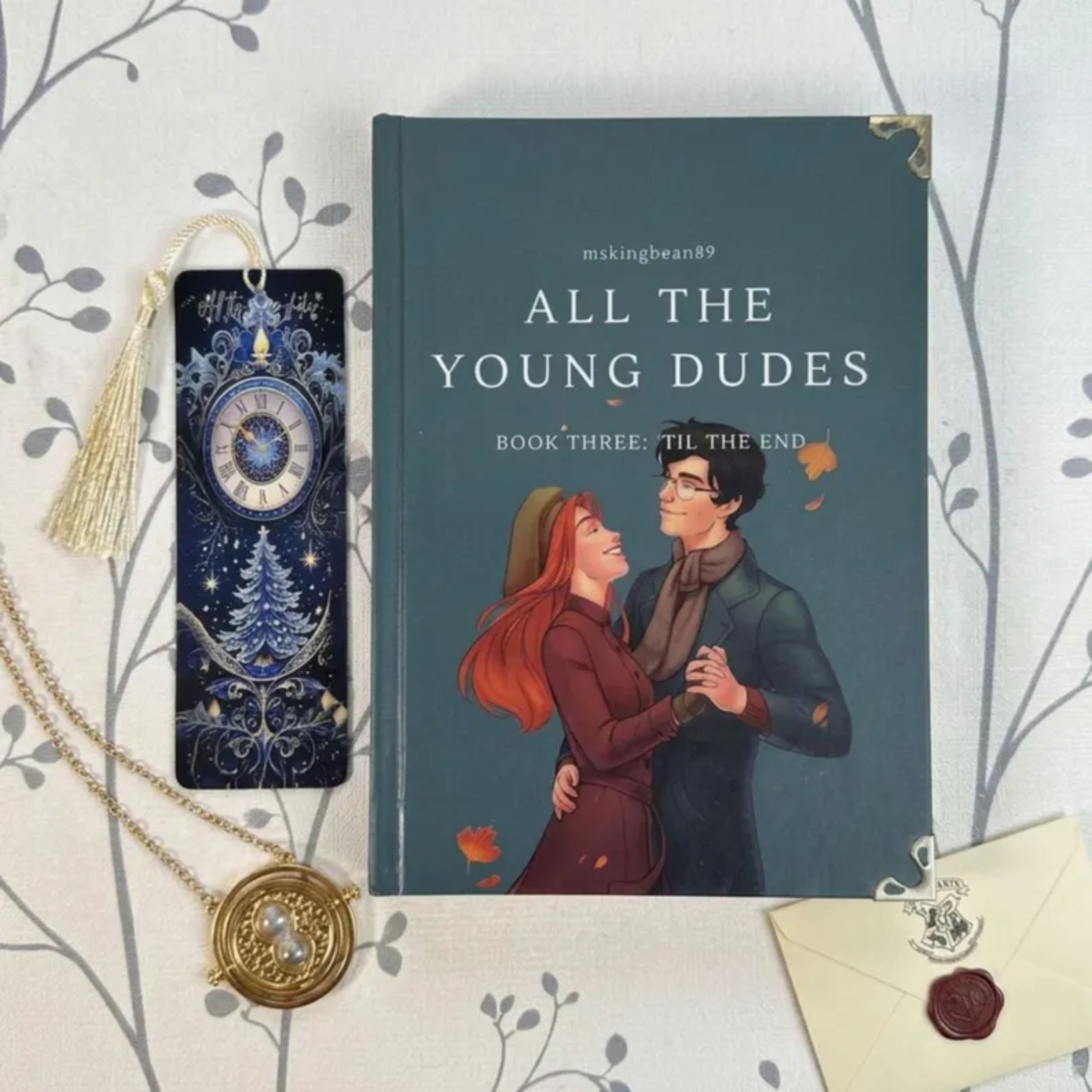 All The Young Dudes Book Set – Hardcover Fanfiction Series Collection, Complete YA School Drama & Romance Bundle, Aesthetic Collector Edition