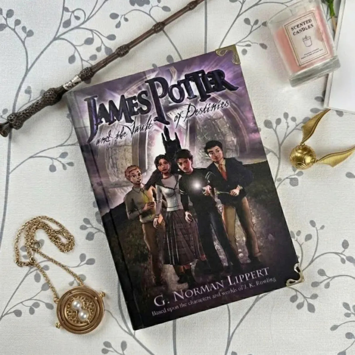 James Potter Fanfiction Hardcover Book Set – Magical Dark Academia Fantasy Series Collection, Adventure & Time Magic Collector Edition Bundle