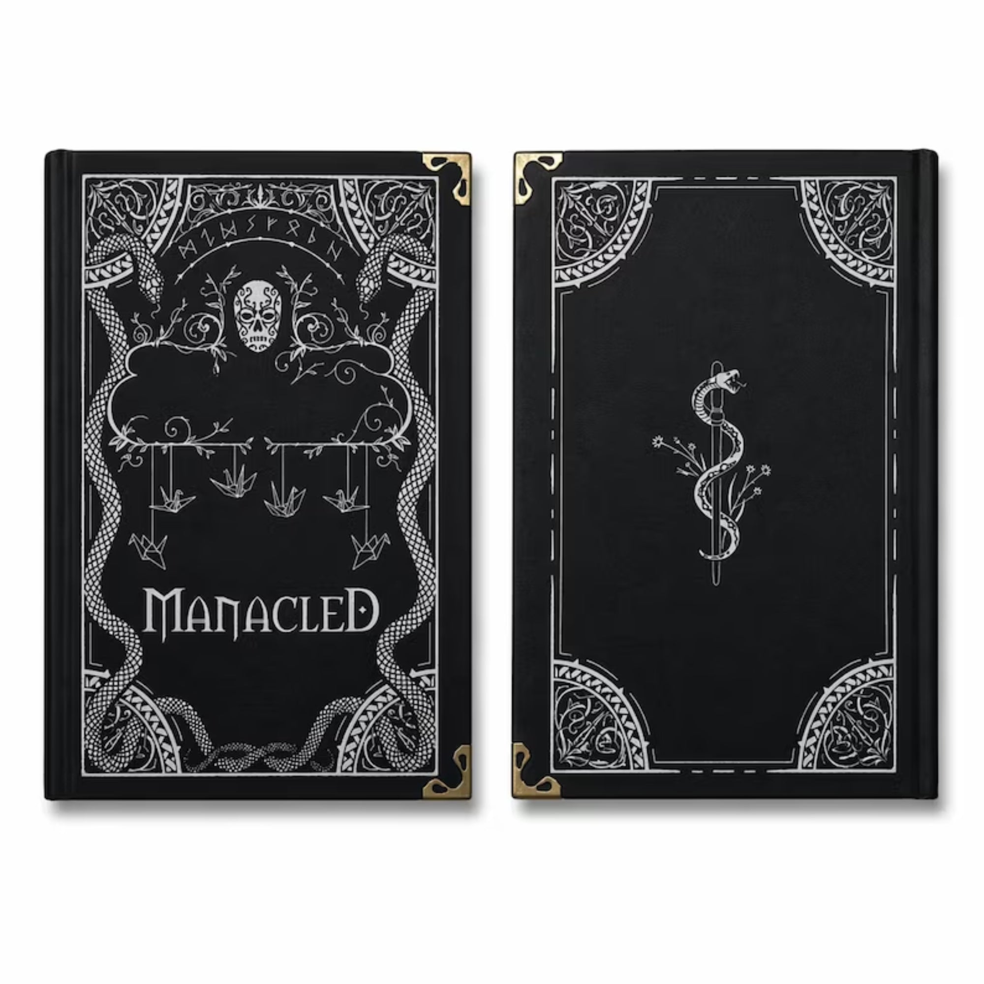 Manacled 3in1 by Shenyulin Hardcover Book – Dark Fantasy Decorative Books with Gothic Cover Art, Collector-Style Bookish Shelf Decor