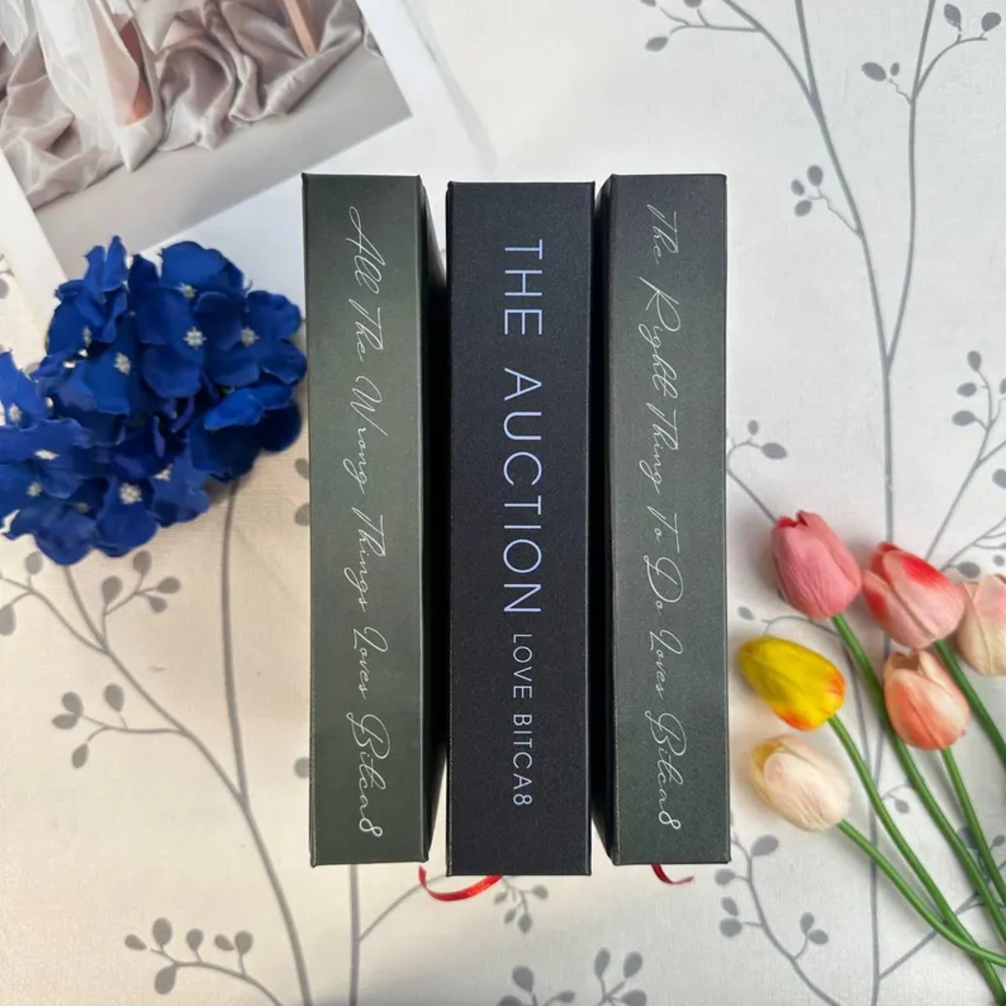 The Right Things to Do & The Auction – Illustrated Hardcover Book Set, Romantic & Dark Fantasy Art