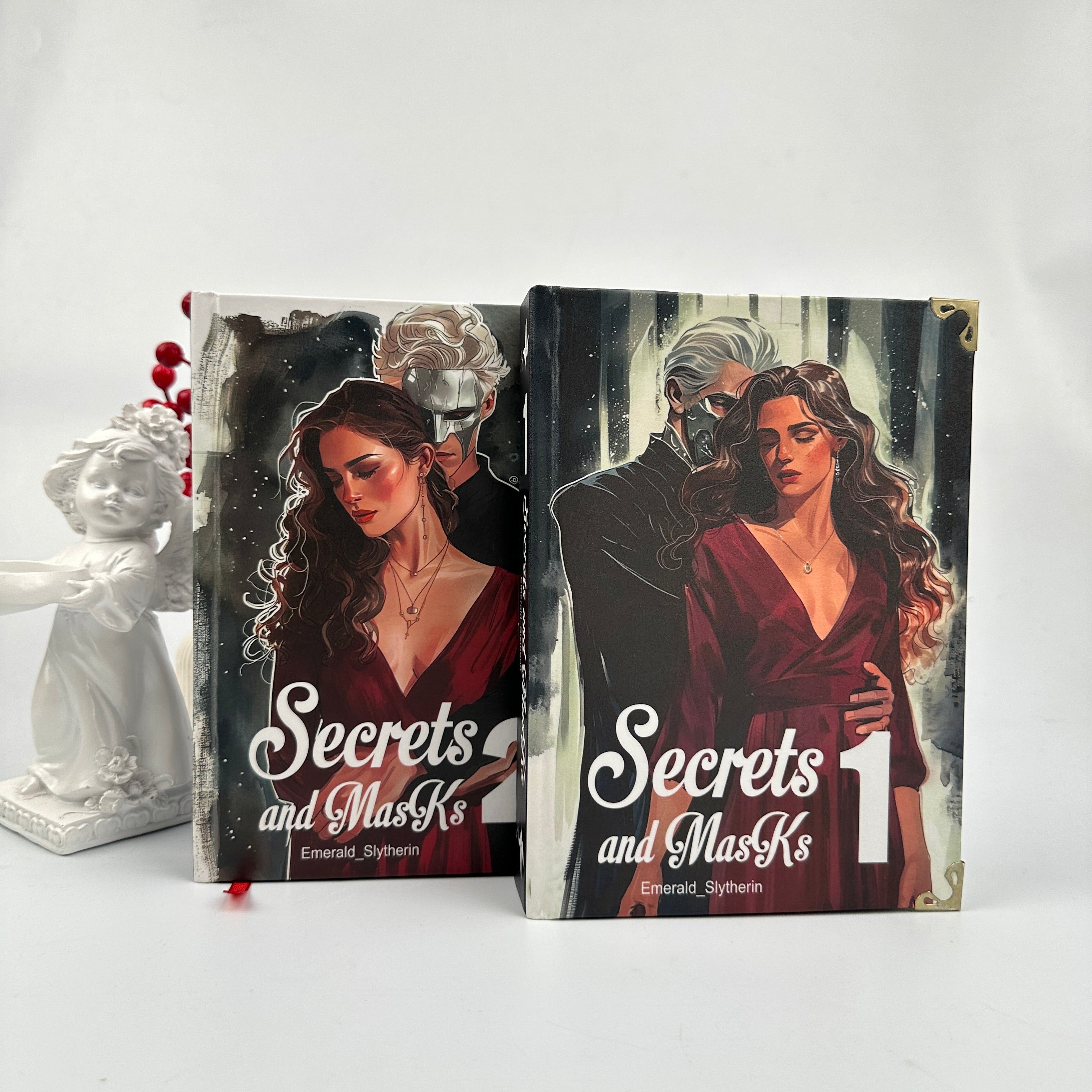 Secrets and Masks Book Set– Dark Romance Fantasy Hardcover Series | Enemies to Lovers Mystery Romance Novel
