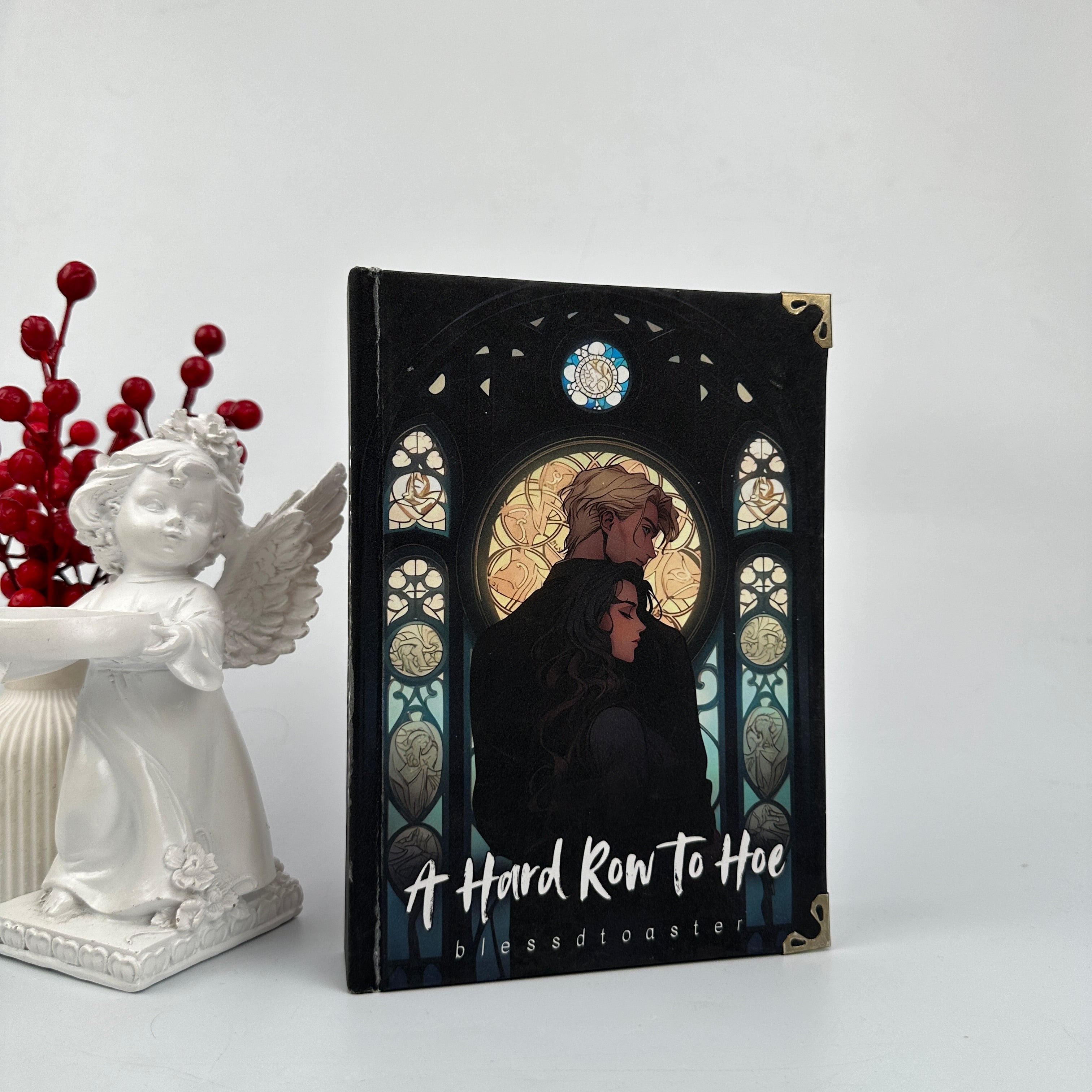 A Hard Row To Hoe by blessdtoaster Hardcover Book | Dark Fantasy Romance Novel with Gothic Romance Vibes