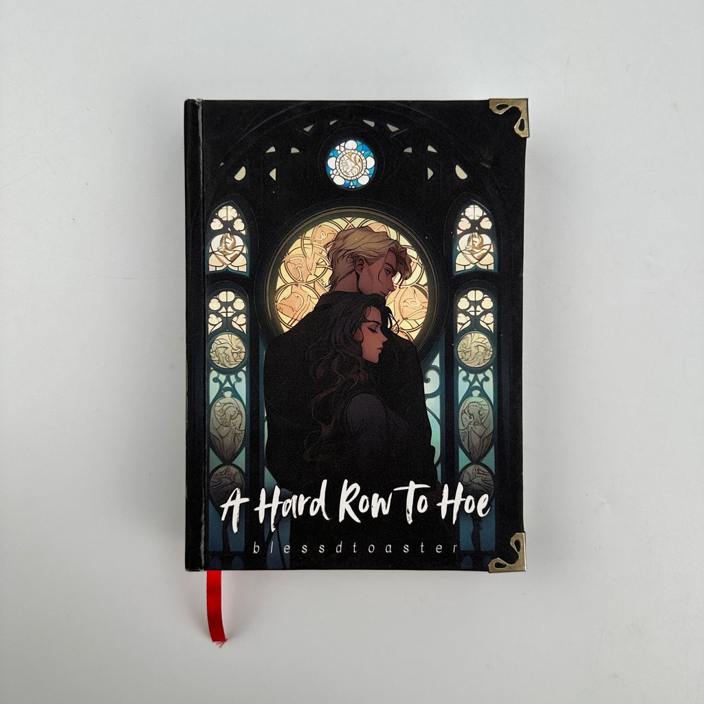 A Hard Row To Hoe by blessdtoaster Hardcover Book | Dark Fantasy Romance Novel with Gothic Romance Vibes
