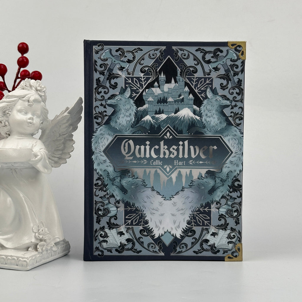 Quicksilver Hardcover  Book– Callie Hart Fantasy Romance Book | Dark Academy Enemies to Lovers Magical Mystery Novel