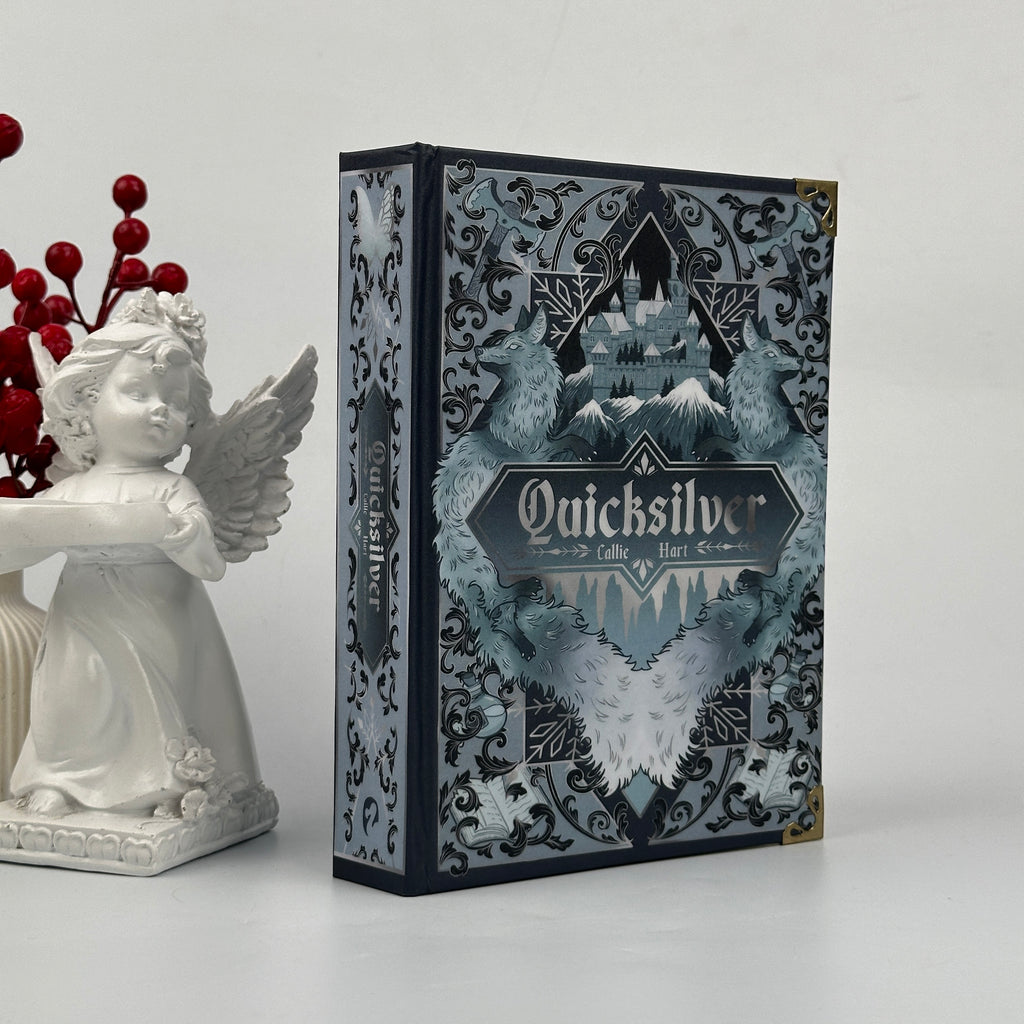 Quicksilver Hardcover  Book– Callie Hart Fantasy Romance Book | Dark Academy Enemies to Lovers Magical Mystery Novel
