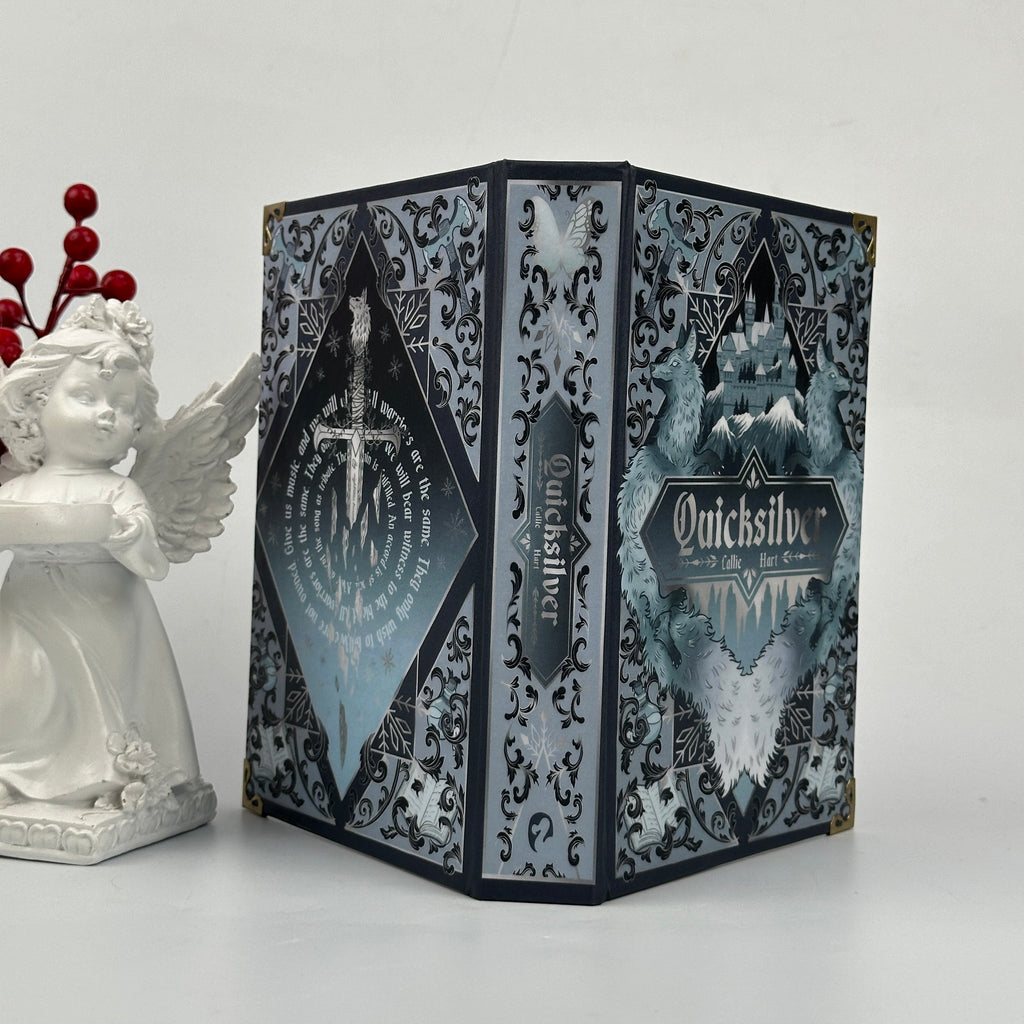 Quicksilver Hardcover  Book– Callie Hart Fantasy Romance Book | Dark Academy Enemies to Lovers Magical Mystery Novel
