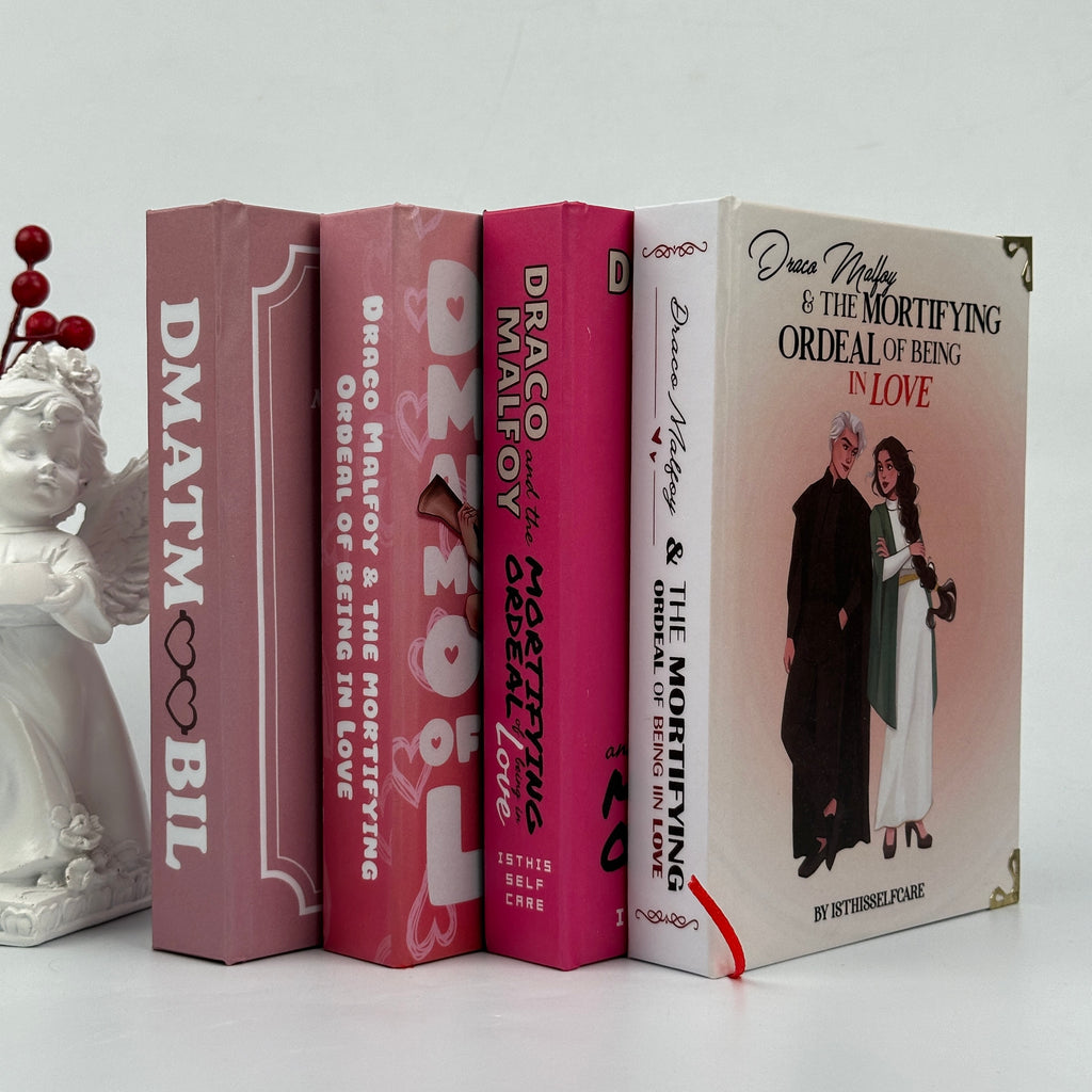 Draco Malfoy & The Mortifying Ordeal of Being in Love Hardcover Book | Slow Burn Enemies to Lovers Fantasy Romance Novel