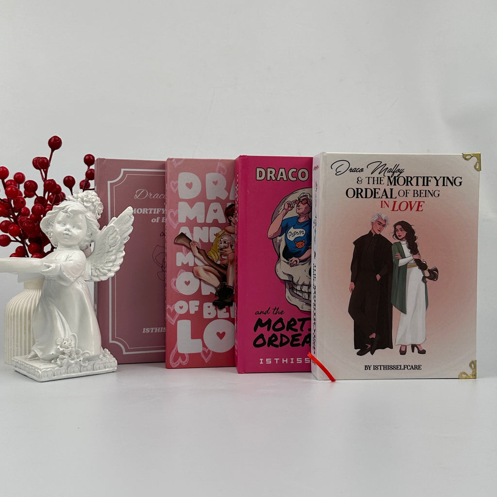 Draco Malfoy & The Mortifying Ordeal of Being in Love Hardcover Book | Slow Burn Enemies to Lovers Fantasy Romance Novel