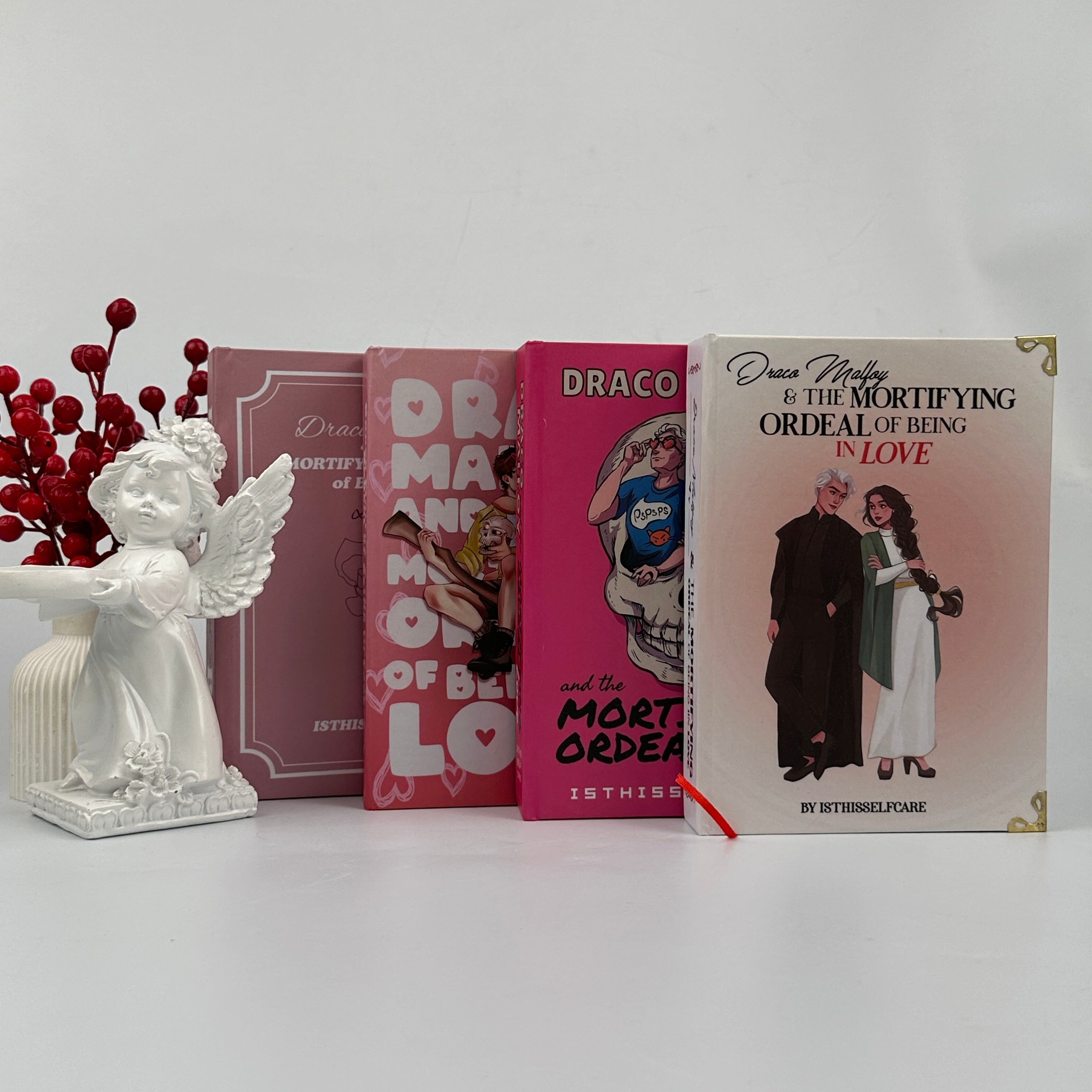 Draco Malfoy & The Mortifying Ordeal of Being in Love Hardcover Book | Slow Burn Enemies to Lovers Fantasy Romance Novel