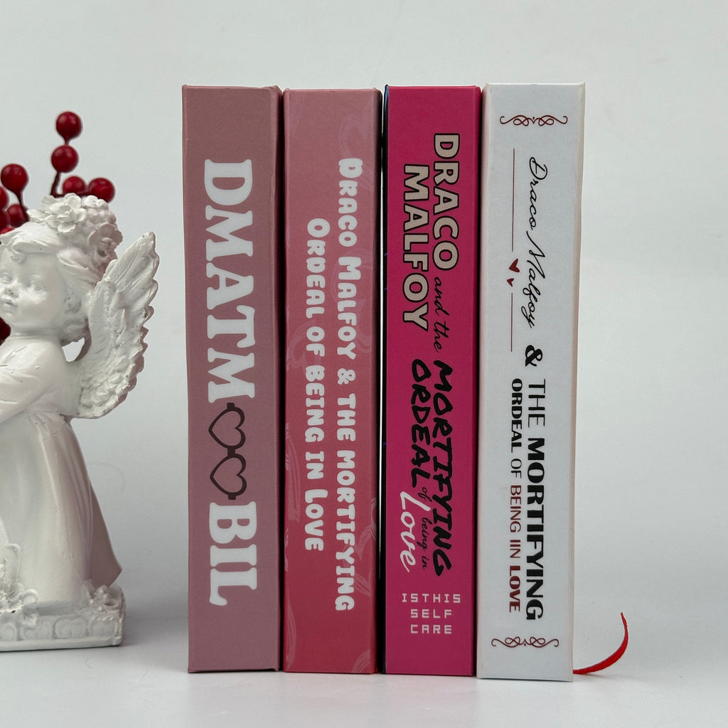 Draco Malfoy & The Mortifying Ordeal of Being in Love Hardcover Book | Slow Burn Enemies to Lovers Fantasy Romance Novel