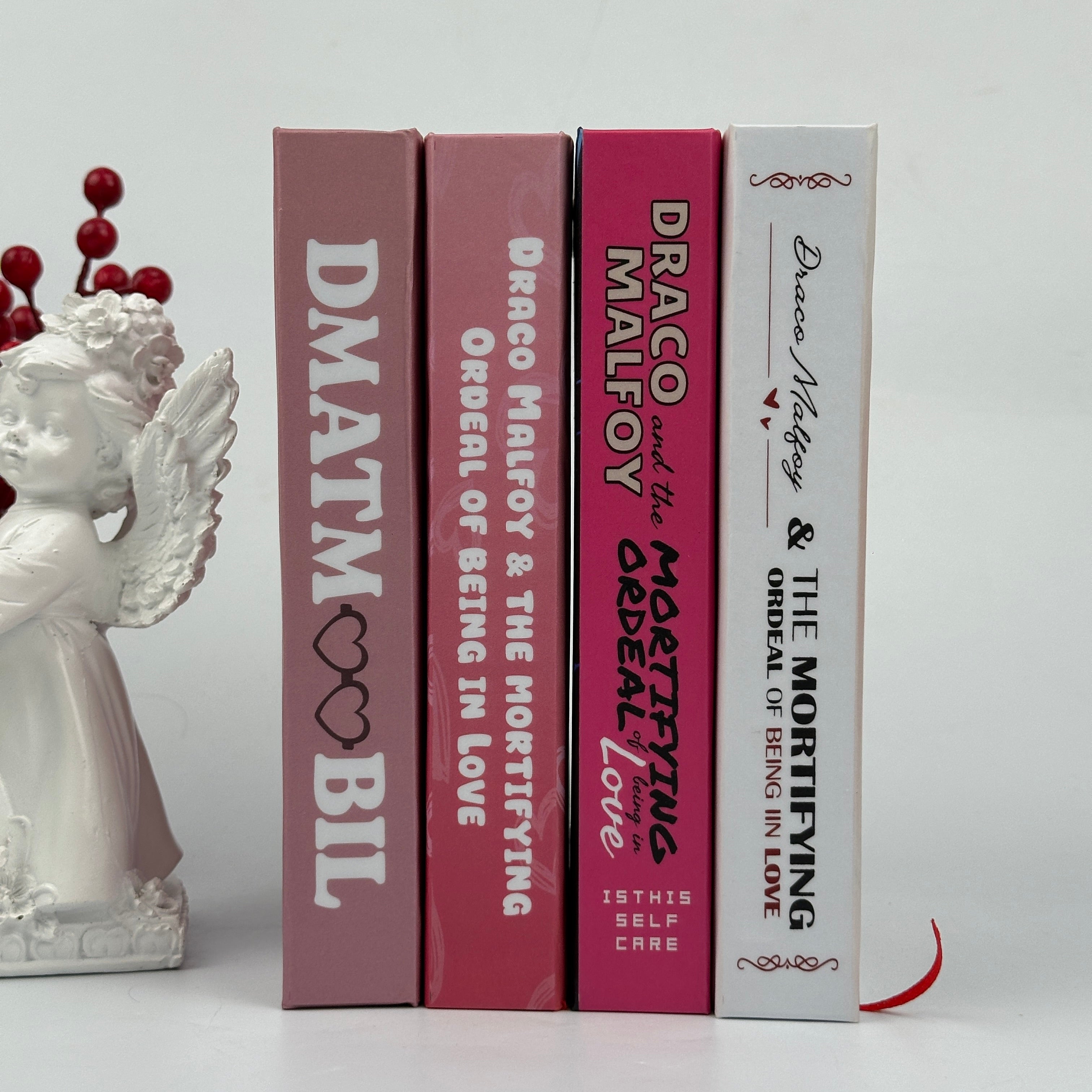 Draco Malfoy & The Mortifying Ordeal of Being in Love Hardcover Book | Slow Burn Enemies to Lovers Fantasy Romance Novel
