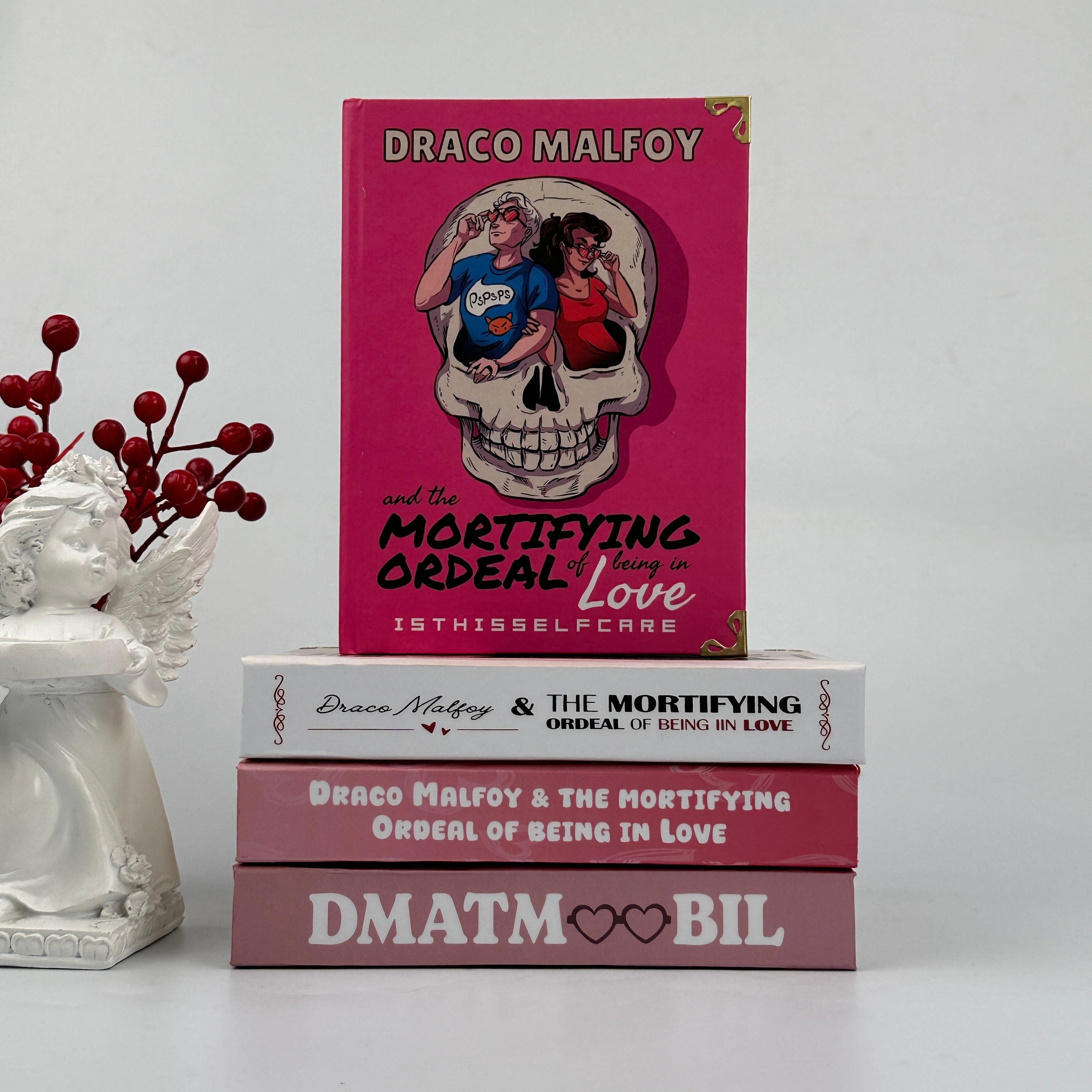 Draco Malfoy & The Mortifying Ordeal of Being in Love Hardcover Book | Slow Burn Enemies to Lovers Fantasy Romance Novel