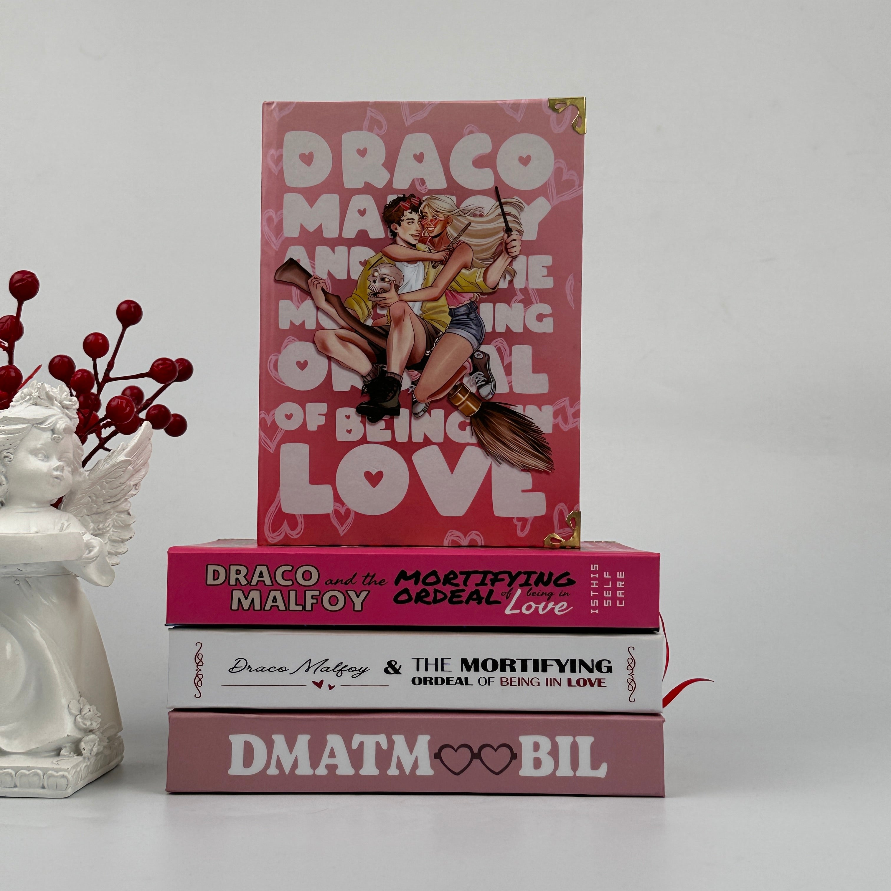 Draco Malfoy & The Mortifying Ordeal of Being in Love Hardcover Book | Slow Burn Enemies to Lovers Fantasy Romance Novel