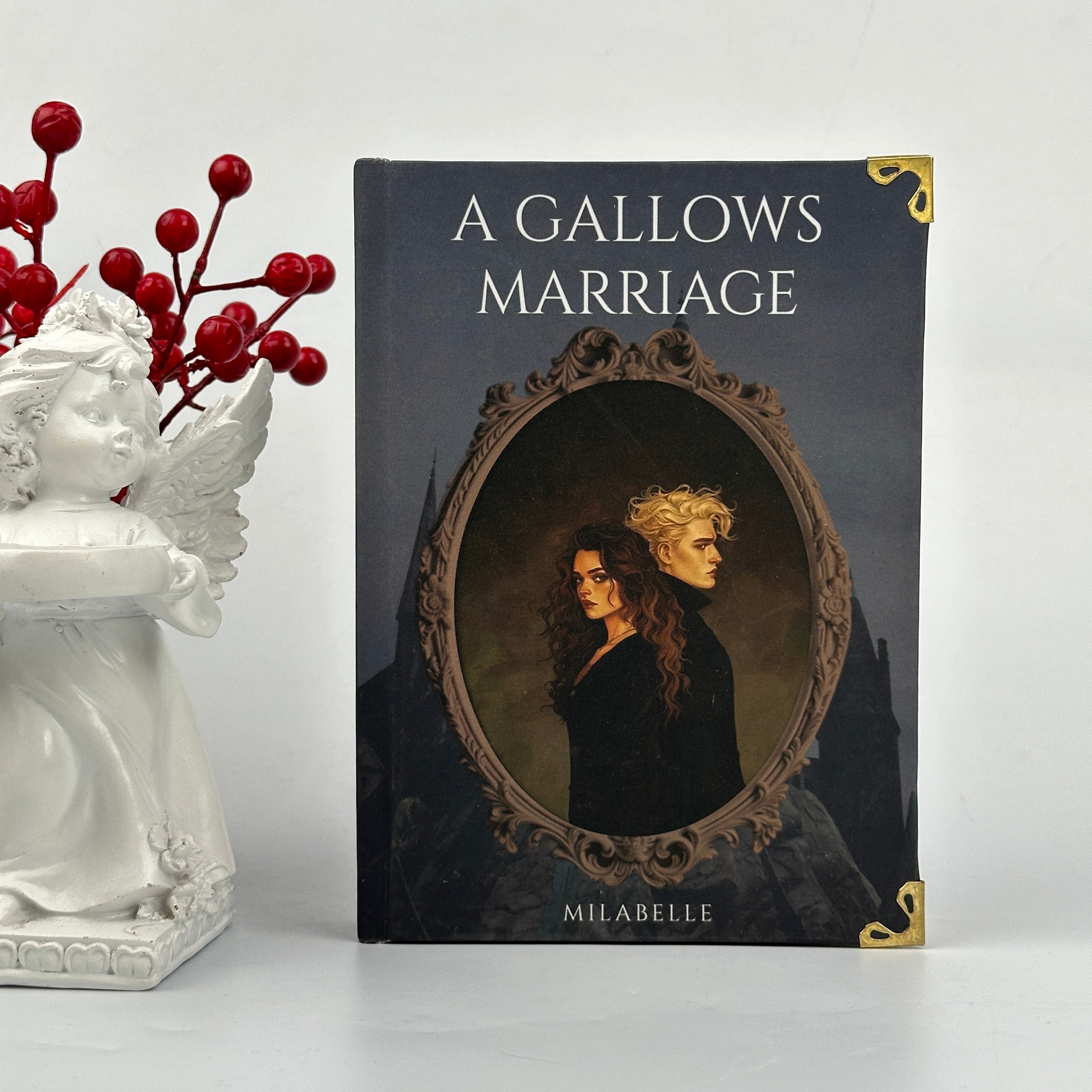 A Gallows Marriage – Milabelle Hardcover Book | Dark Fantasy Romance, Arranged Marriage Enemies to Lovers Novel