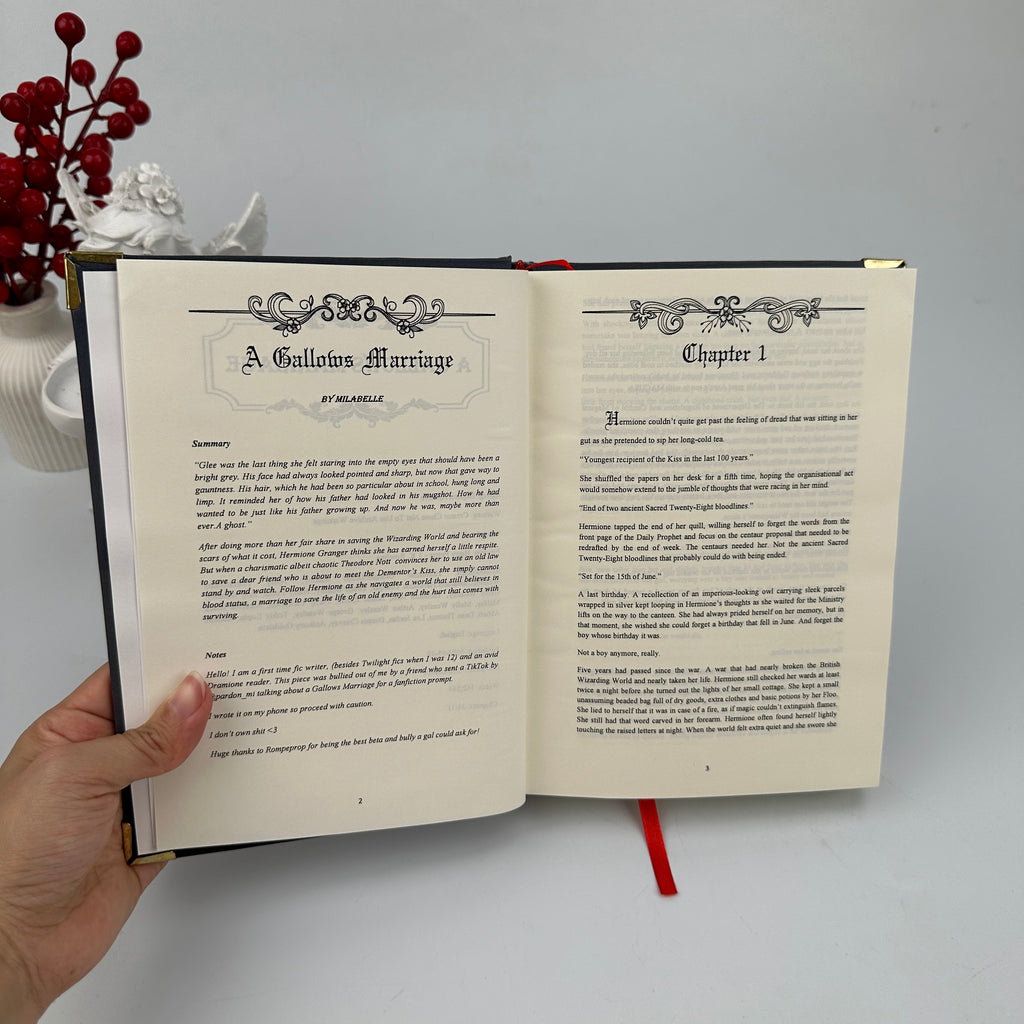 A Gallows Marriage – Milabelle Hardcover Book | Dark Fantasy Romance, Arranged Marriage Enemies to Lovers Novel