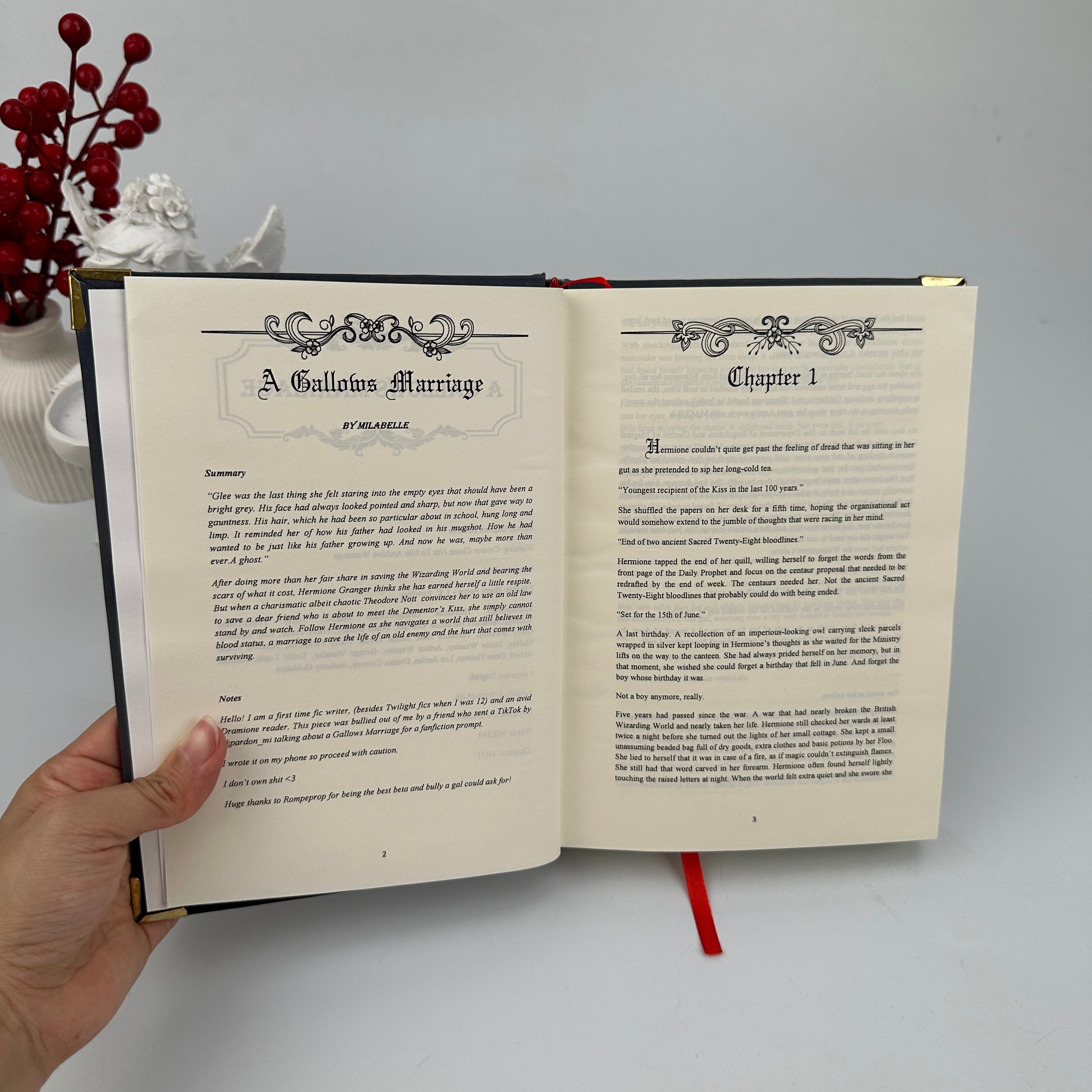 A Gallows Marriage – Milabelle Hardcover Book | Dark Fantasy Romance, Arranged Marriage Enemies to Lovers Novel