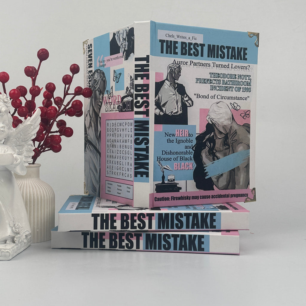 The Best Mistake – Auror Partners Turned Lovers Hardcover Book | Dark Romance Enemies to Lovers Fantasy Novel