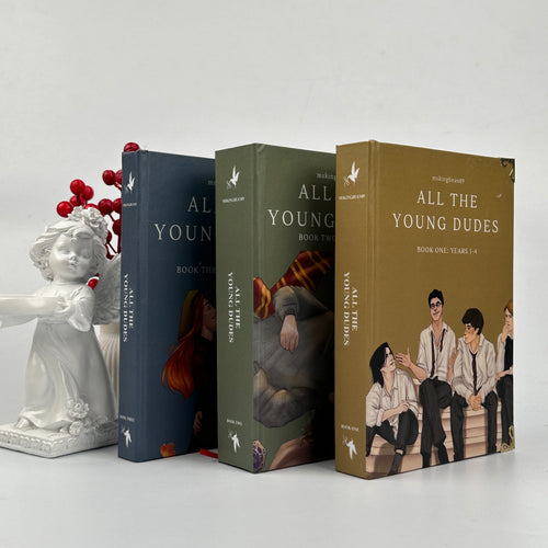 All the Young Dudes Book Series Complete Set | Harry Potter Inspired Fanfiction Romance Hardcover Collection