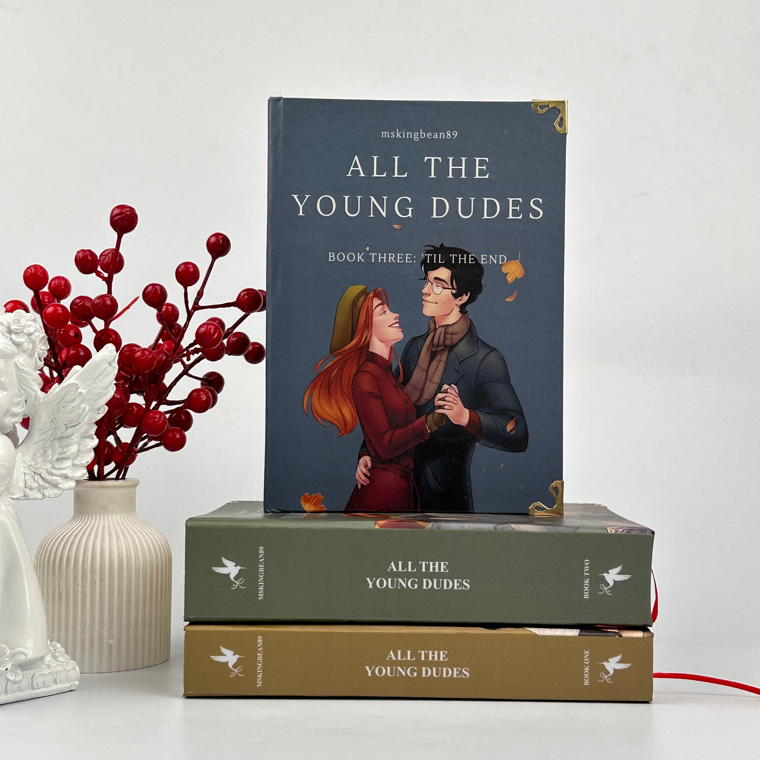 All the Young Dudes Book Series Complete Set | Harry Potter Inspired Fanfiction Romance Hardcover Collection