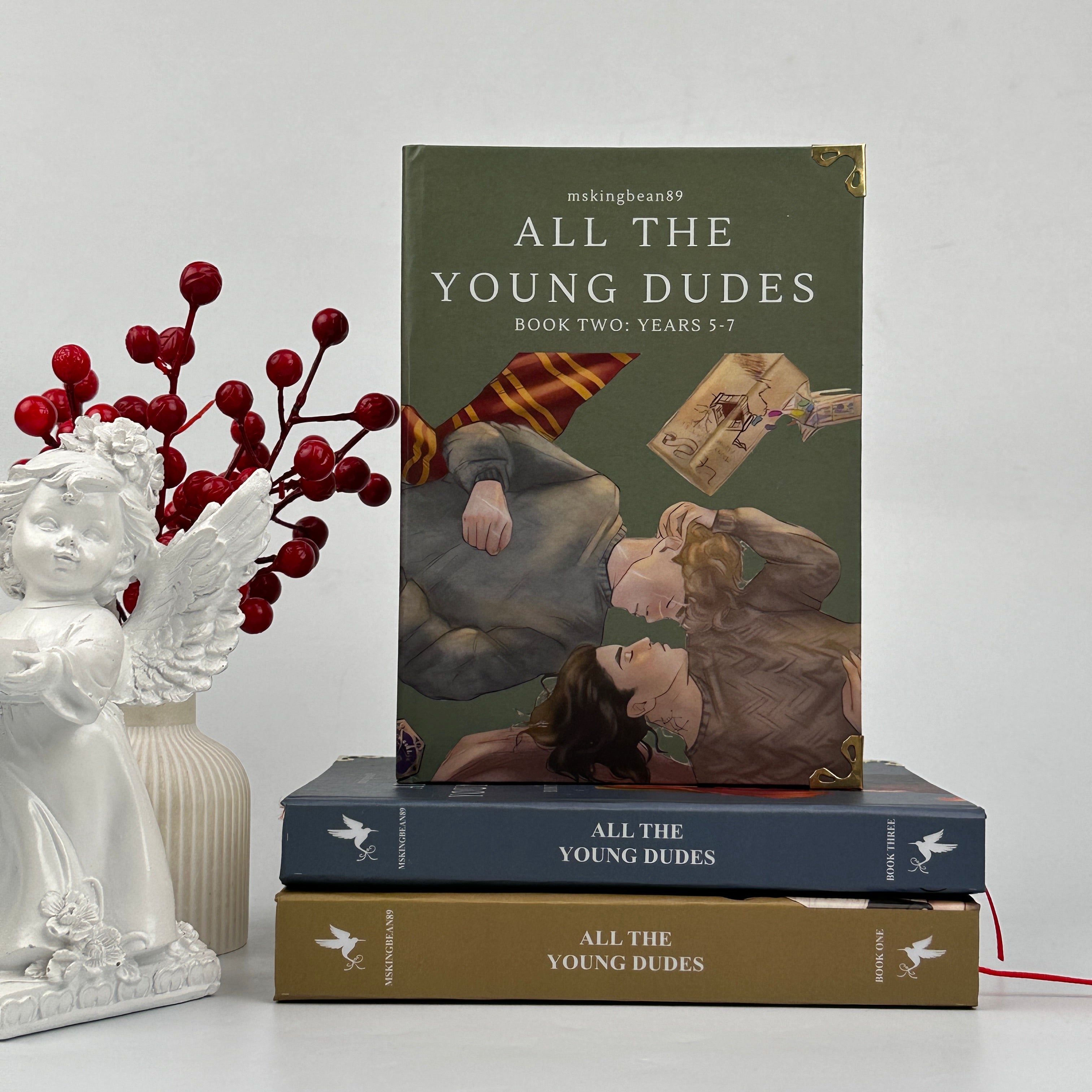 All the Young Dudes Book Series Complete Set | Harry Potter Inspired Fanfiction Romance Hardcover Collection