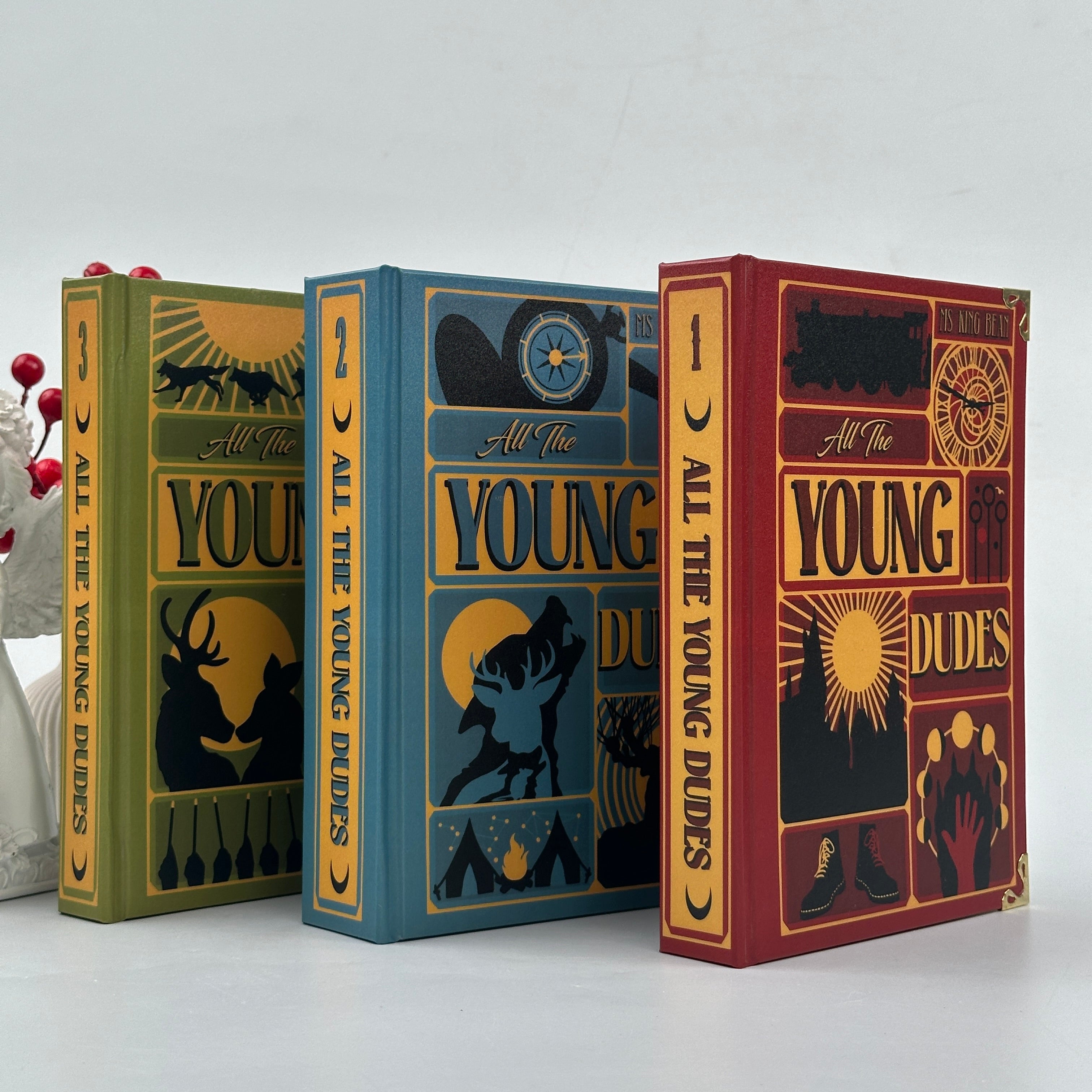 All The Young Dudes Fantasy Book Set – Complete Illustrated Collection by Ms King Bean