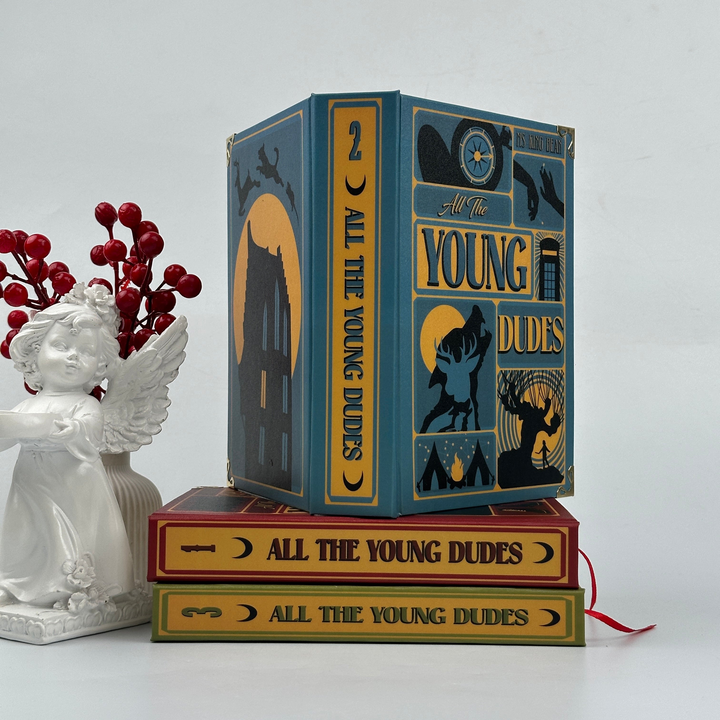 All The Young Dudes Fantasy Book Set – Complete Illustrated Collection by Ms King Bean