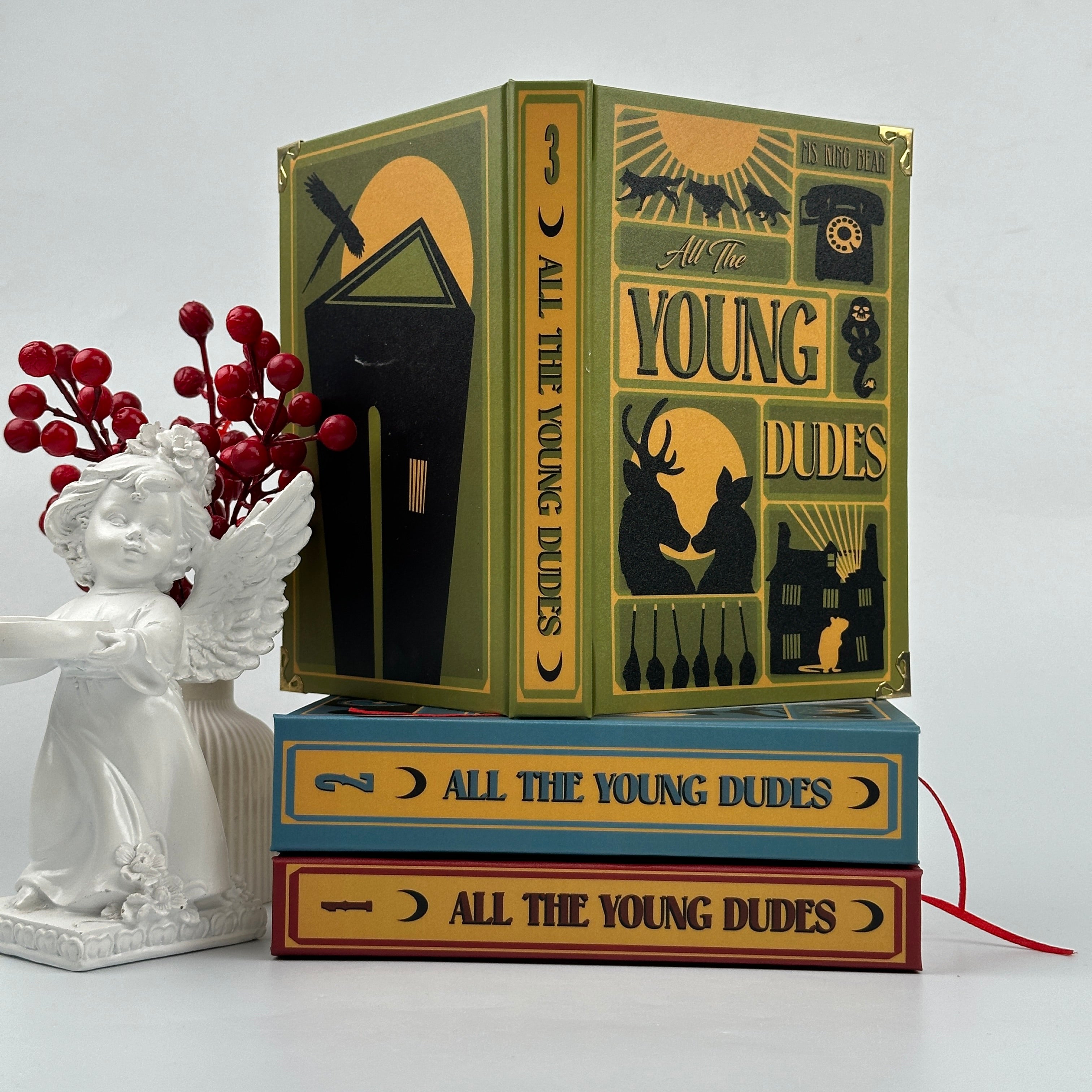 All The Young Dudes Fantasy Book Set – Complete Illustrated Collection by Ms King Bean