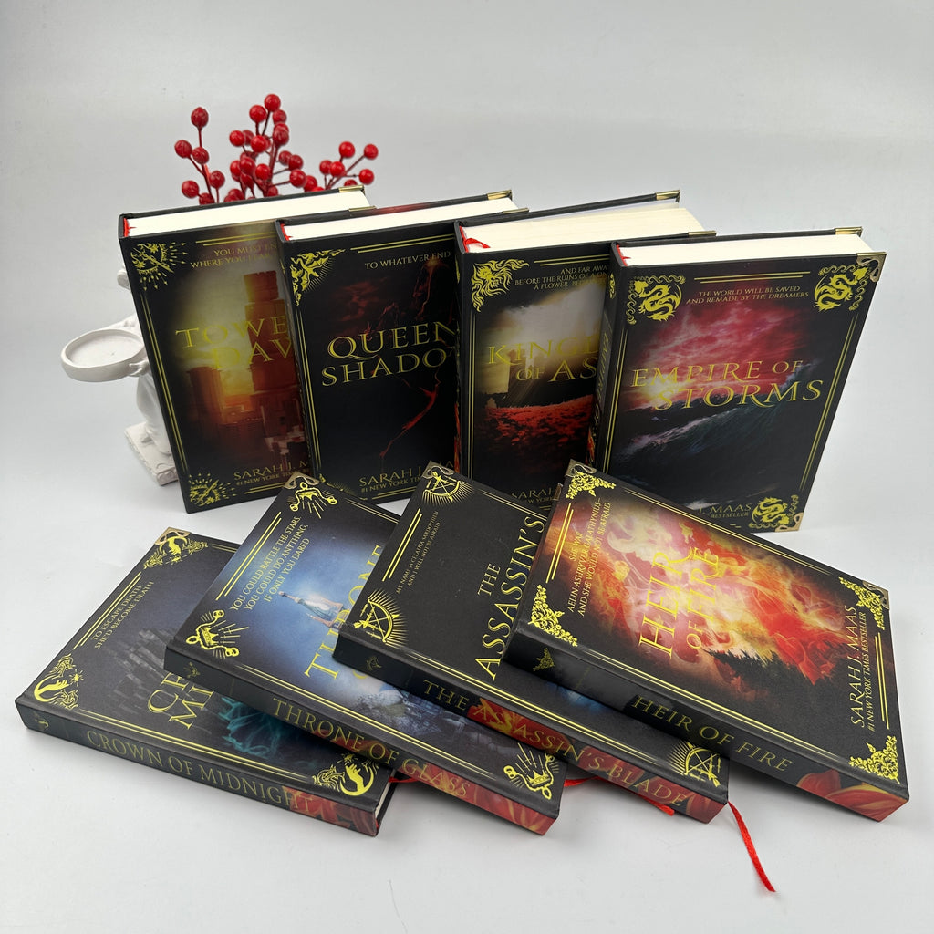 Assassin’s Blade & Epic Fantasy Book Set – Complete Illustrated Collection by Sarah J. Maas