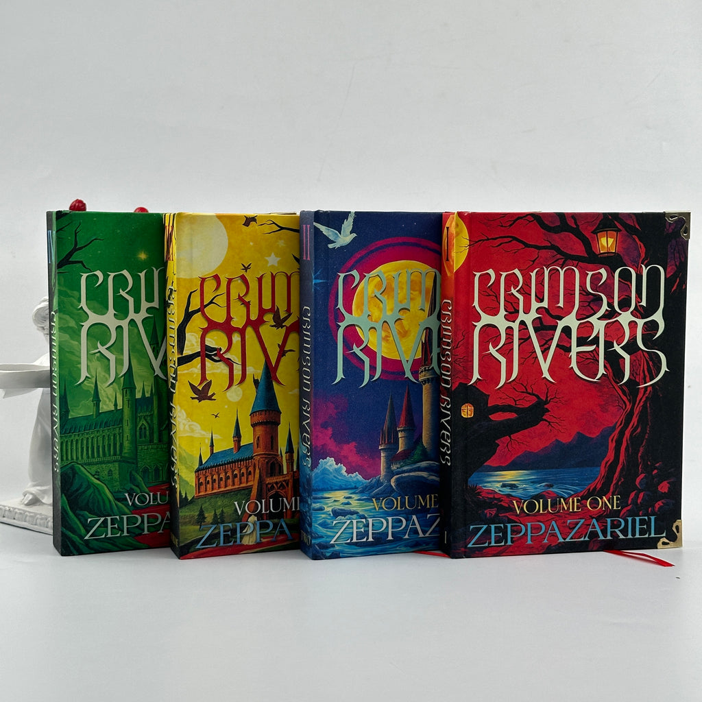 Crimson Rivers Fantasy Book Set – Complete Illustrated Collection by Zeppazariel