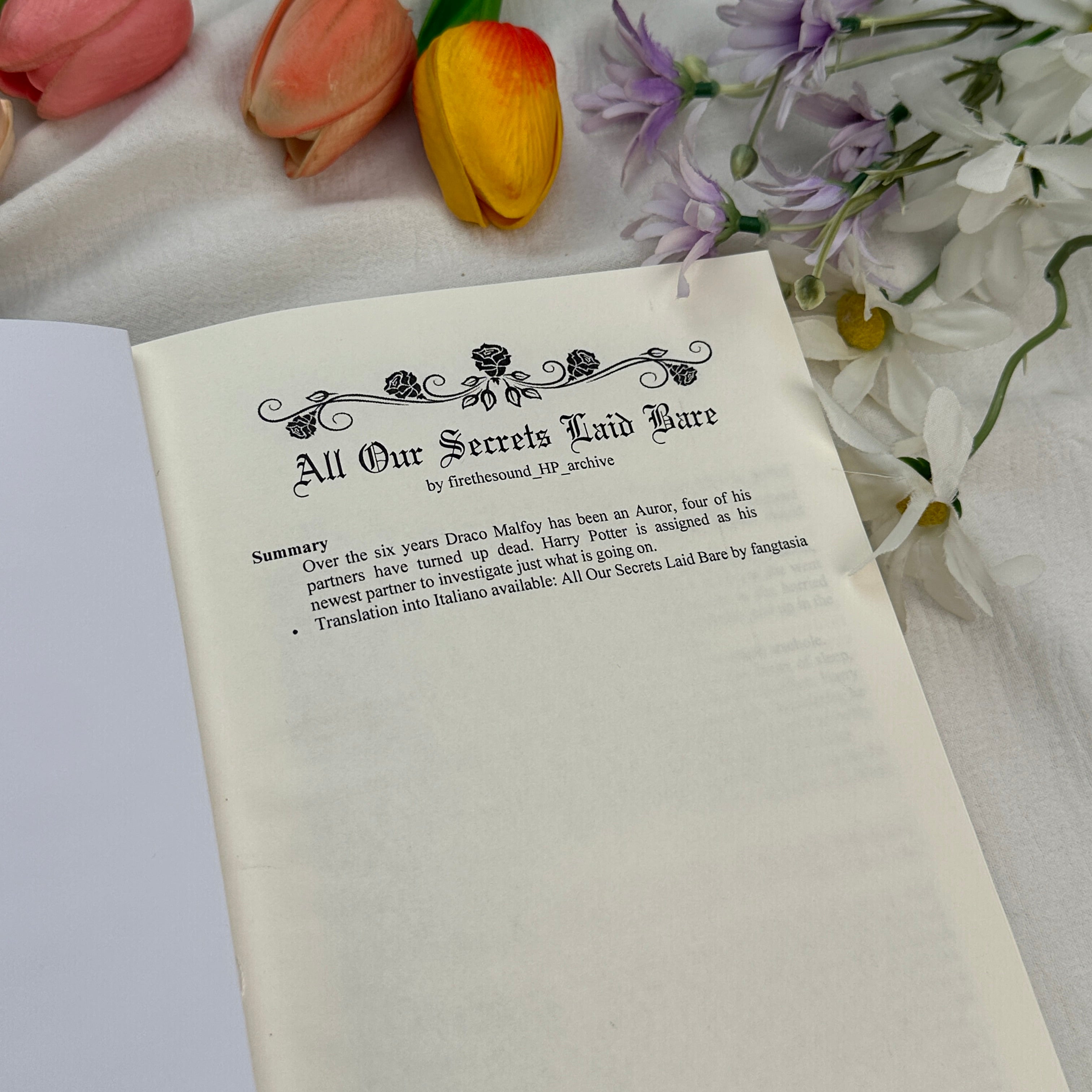 All Our Secrets Laid Bare Hardcover Book – Dark Academia YA Romance Novel, Emotional LGBTQ+ Inspired Fiction Collectible Edition