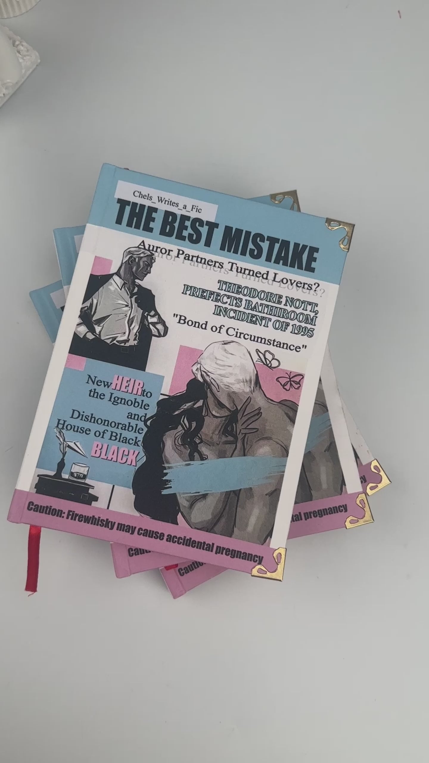 The Best Mistake – Auror Partners Turned Lovers Hardcover Book | Dark Romance Enemies to Lovers Fantasy Novel